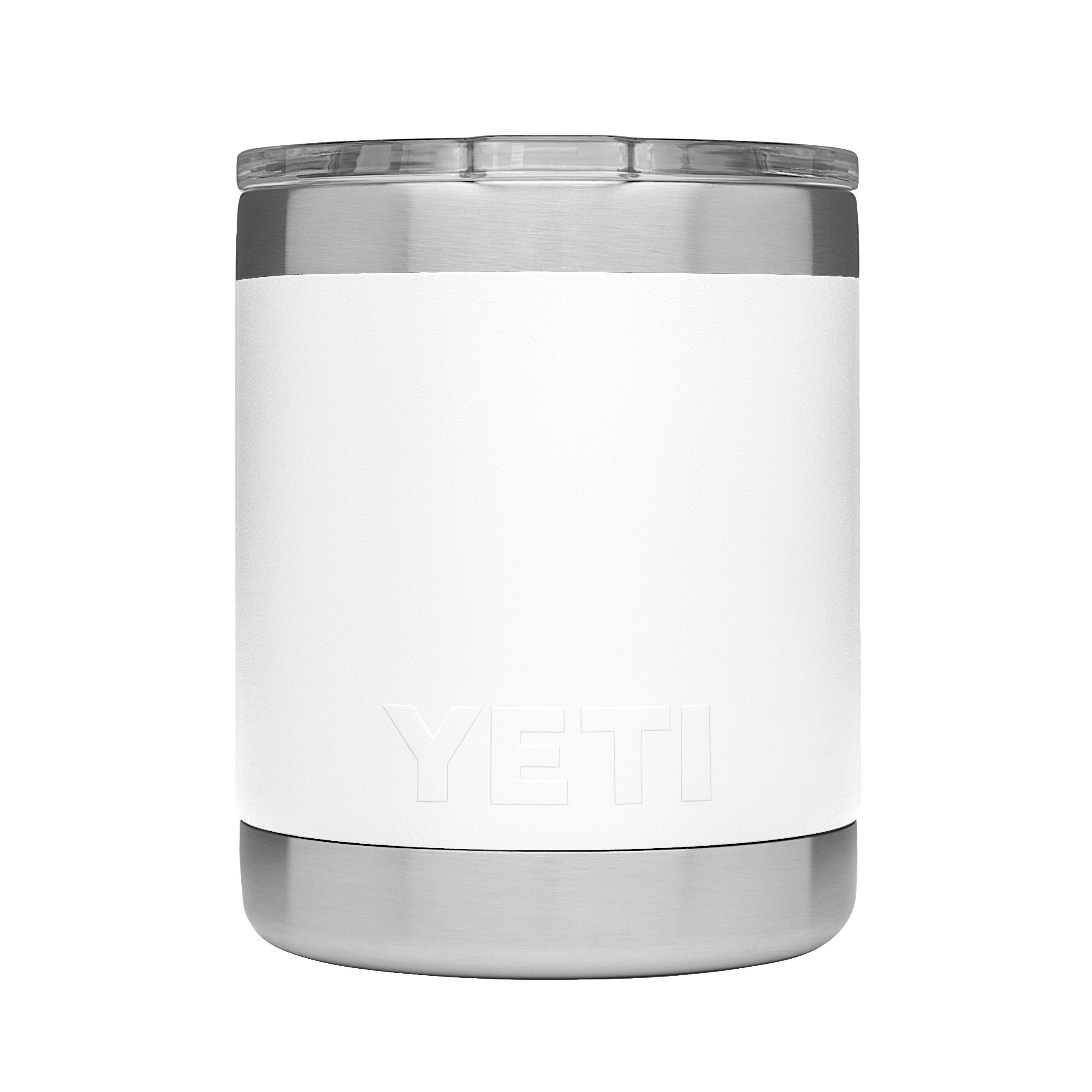 YETI Rambler 10-fl oz Stainless Steel Lowball with Magslider Lid 