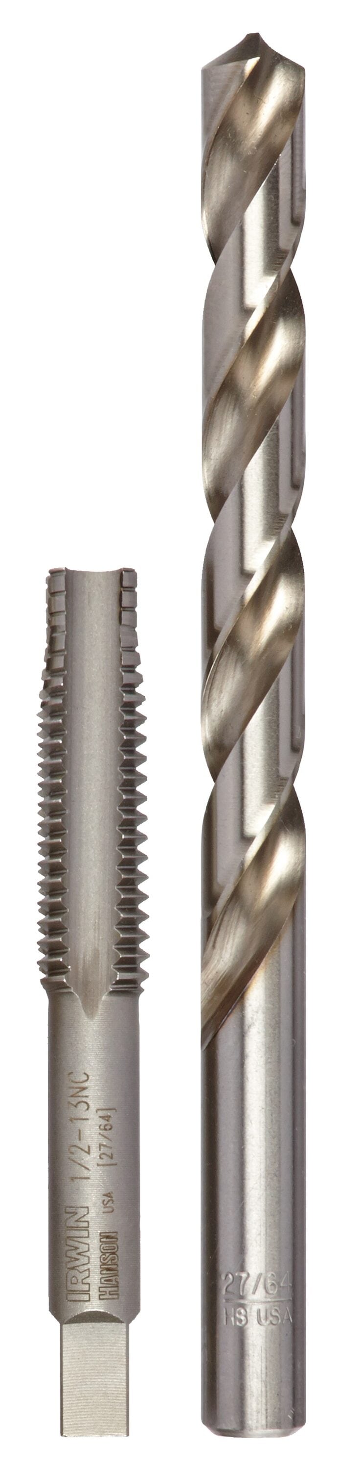 IRWIN 1/2-in-13-in Standard (Sae) 2-Pack Tap and Drill Set #1897530