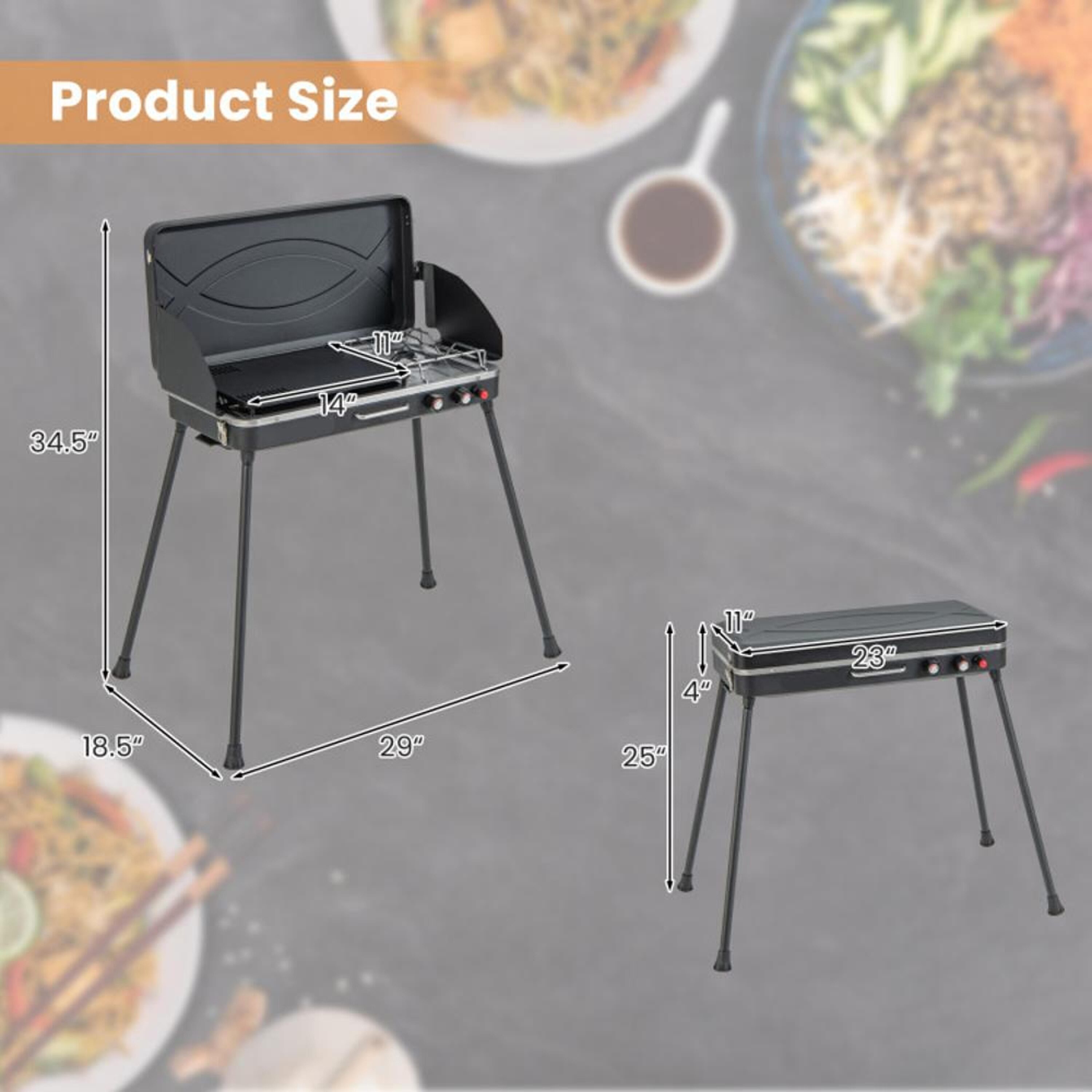 BABOOM BOM-0678DK-CO Gas-Grill - View #4