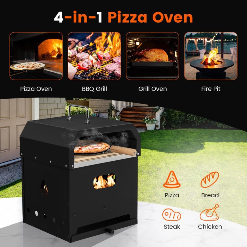 BABOOM BOM-P10734-CO Outdoor-Pizza-Ovens - View #7