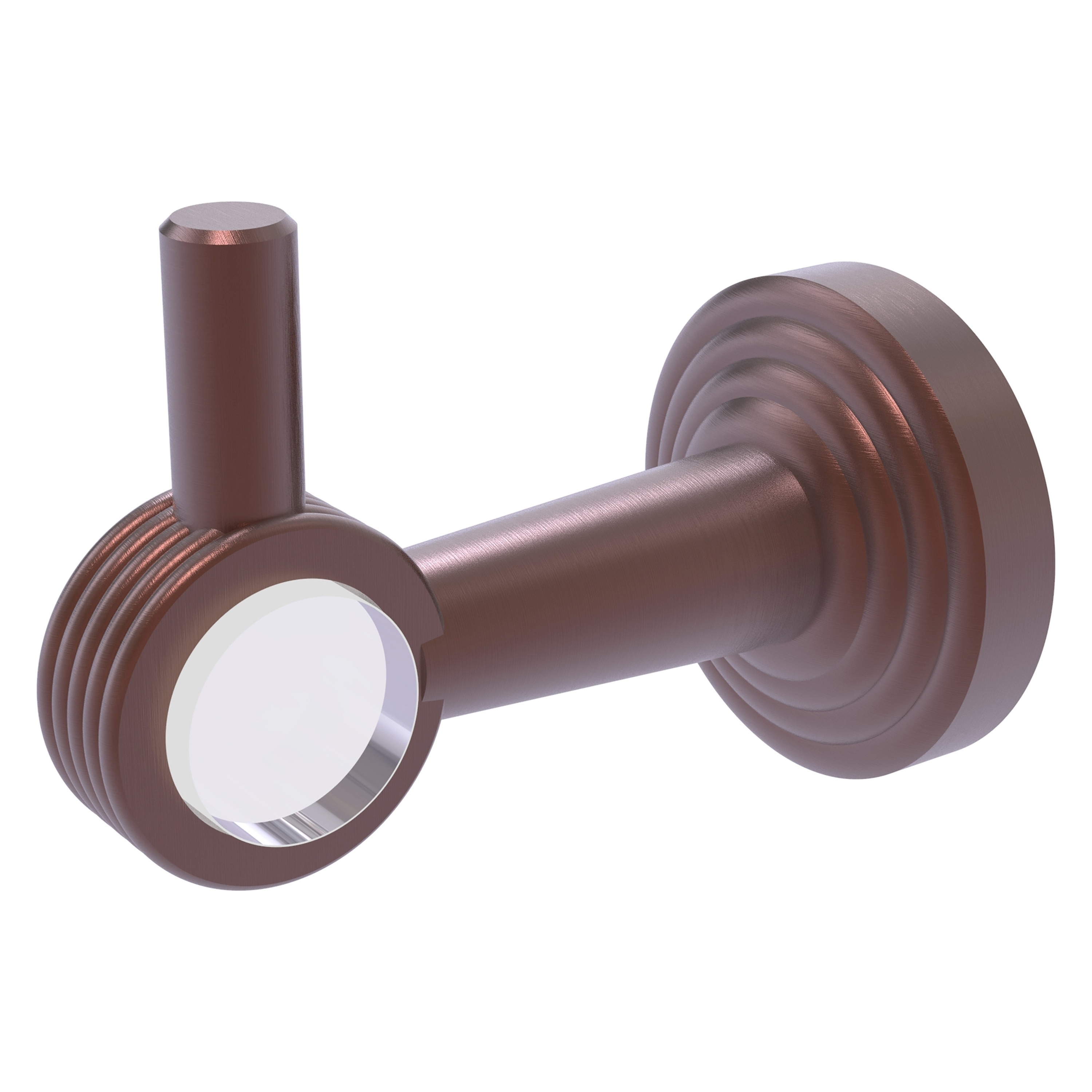 Allied Brass PB-20G-CA Pacific Beach Antique Copper Single -Hook Wall mount Towel Hook