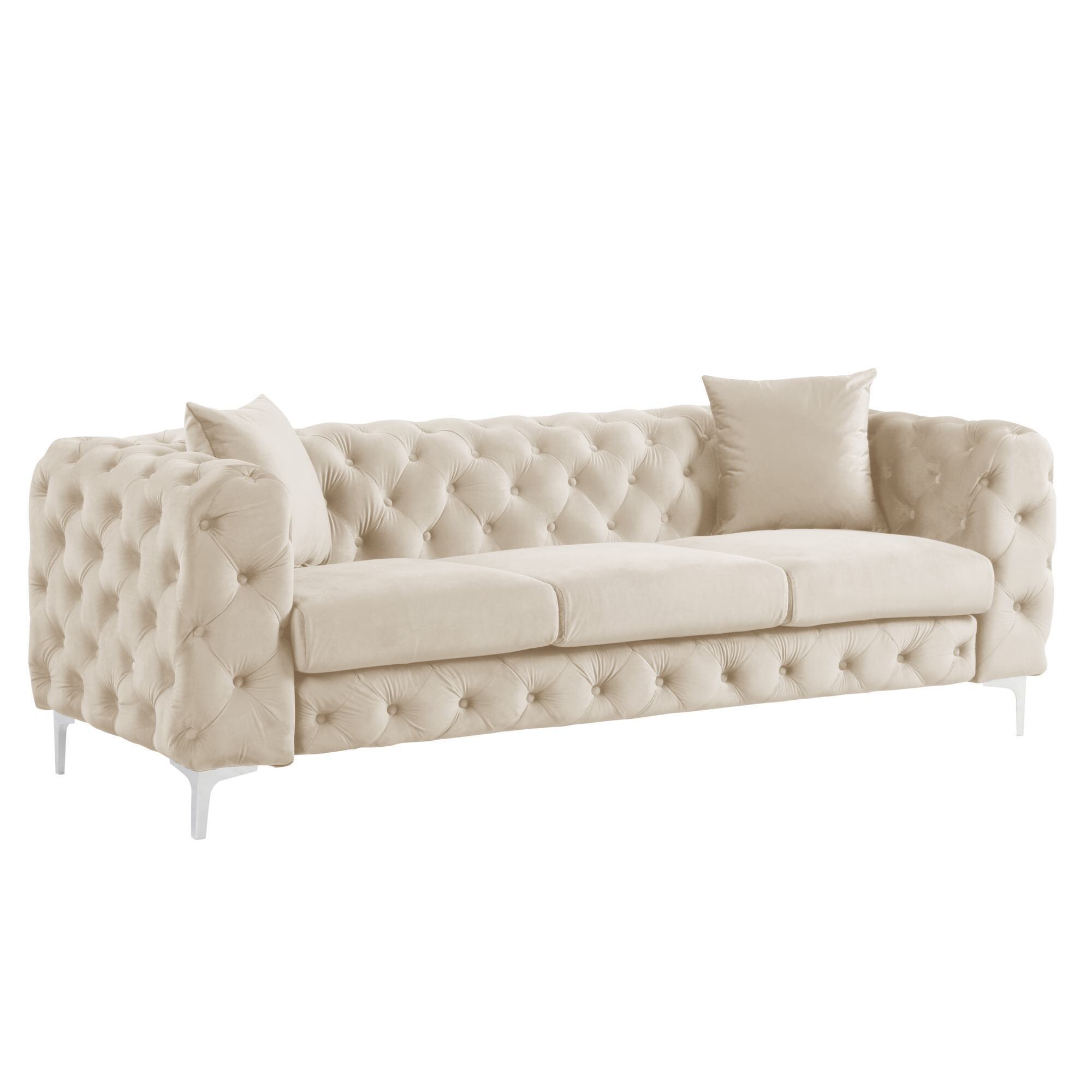 FARATI 8212-BEIGE-3 Sofas-Loveseats - View #3