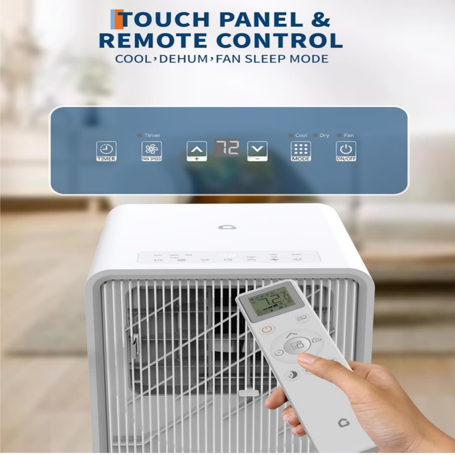 Qeetex LSHQQPHK-337LYPLW Portable-Air-Conditioners - View #4