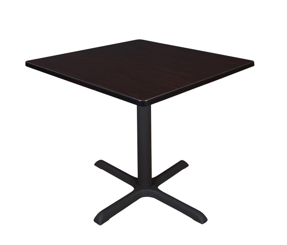 Regency TB4242MW Breakroom Brown 4-Person Training Table (42-in W x 29-in H)