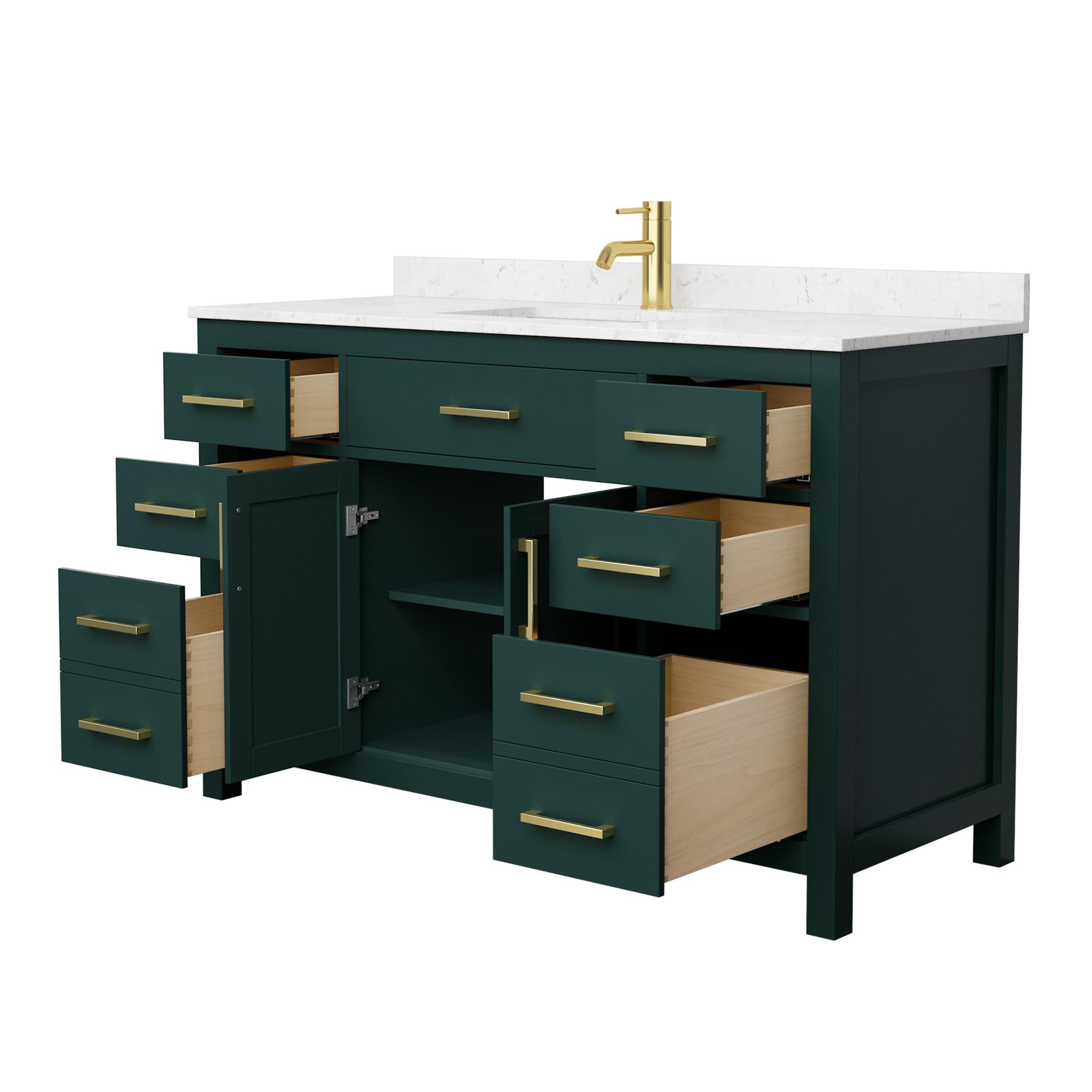 Wyndham Collection WCG242454SGDCCUNSMXX Bath-Vanity-Combo - View #3