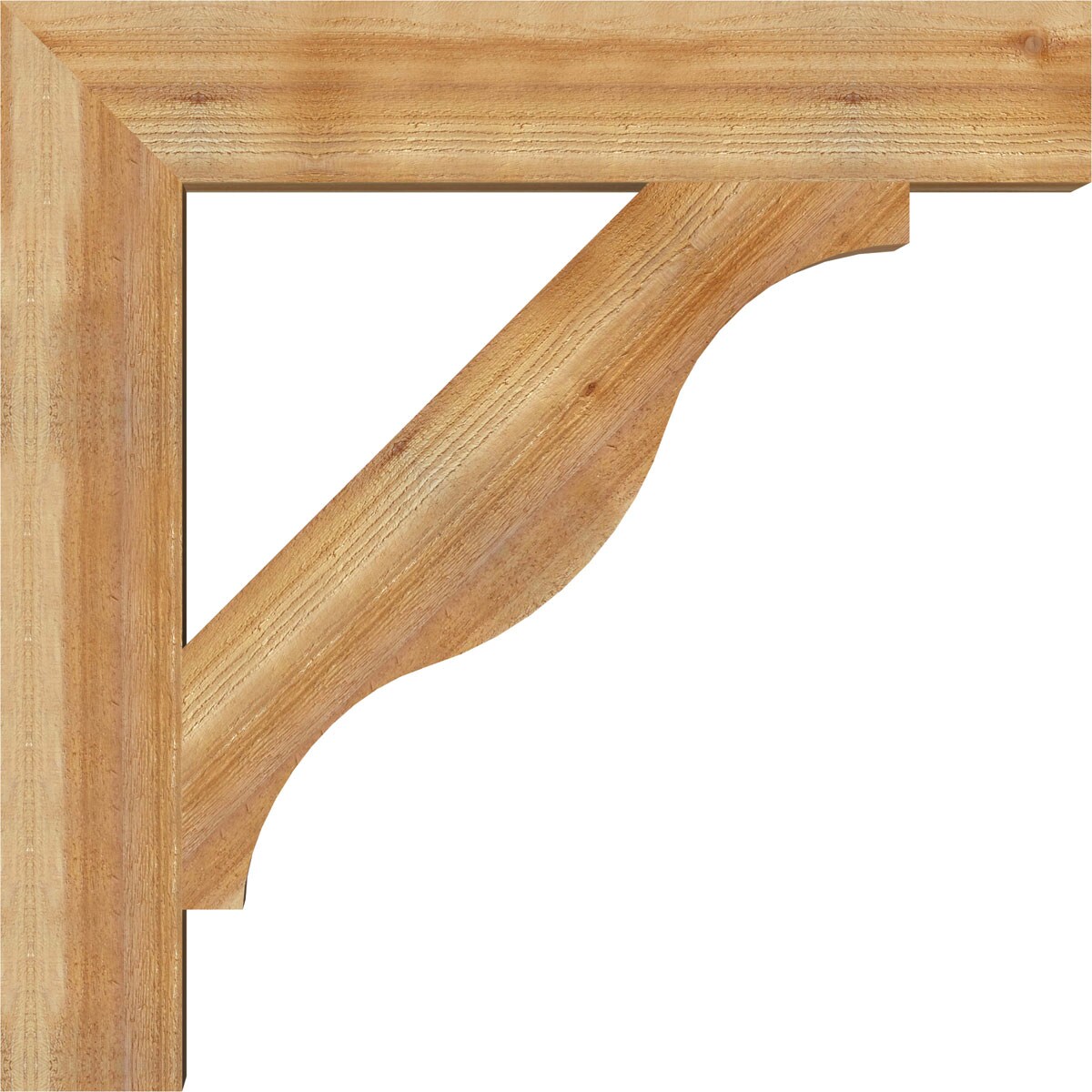 Ekena Millwork BKT06X36X36FST05RWR Exterior-Brackets-Braces - View #3