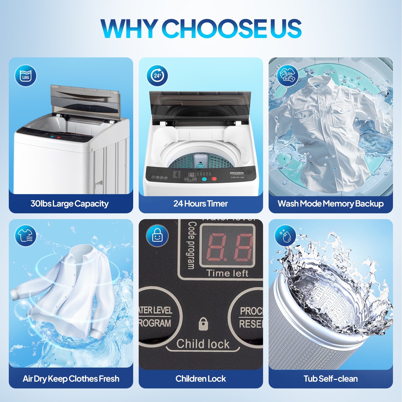 ROVSUN LS-G46001050 Combination-Washers-Dryers - View #3