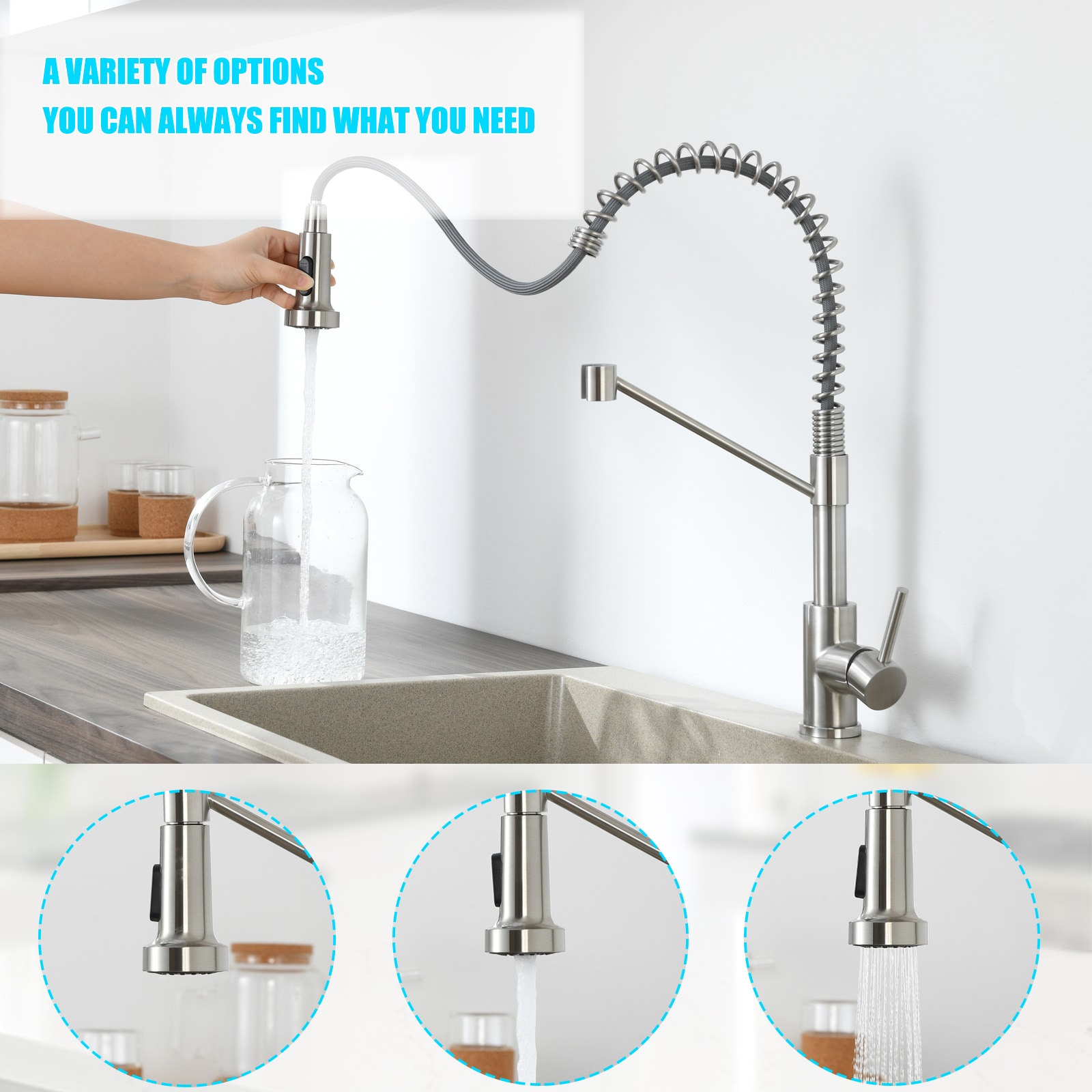 Flynama L-064788 Kitchen-Faucets - View #6