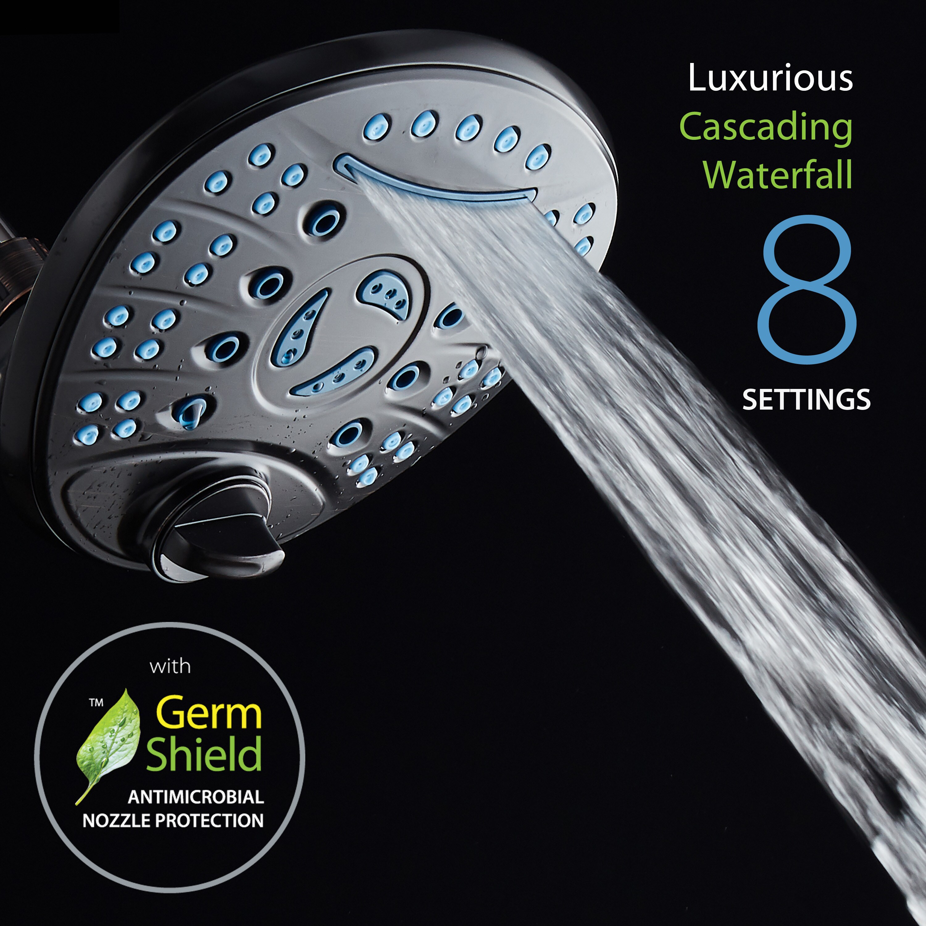 AquaCare 43333 Fixed-Showerhead - View #5