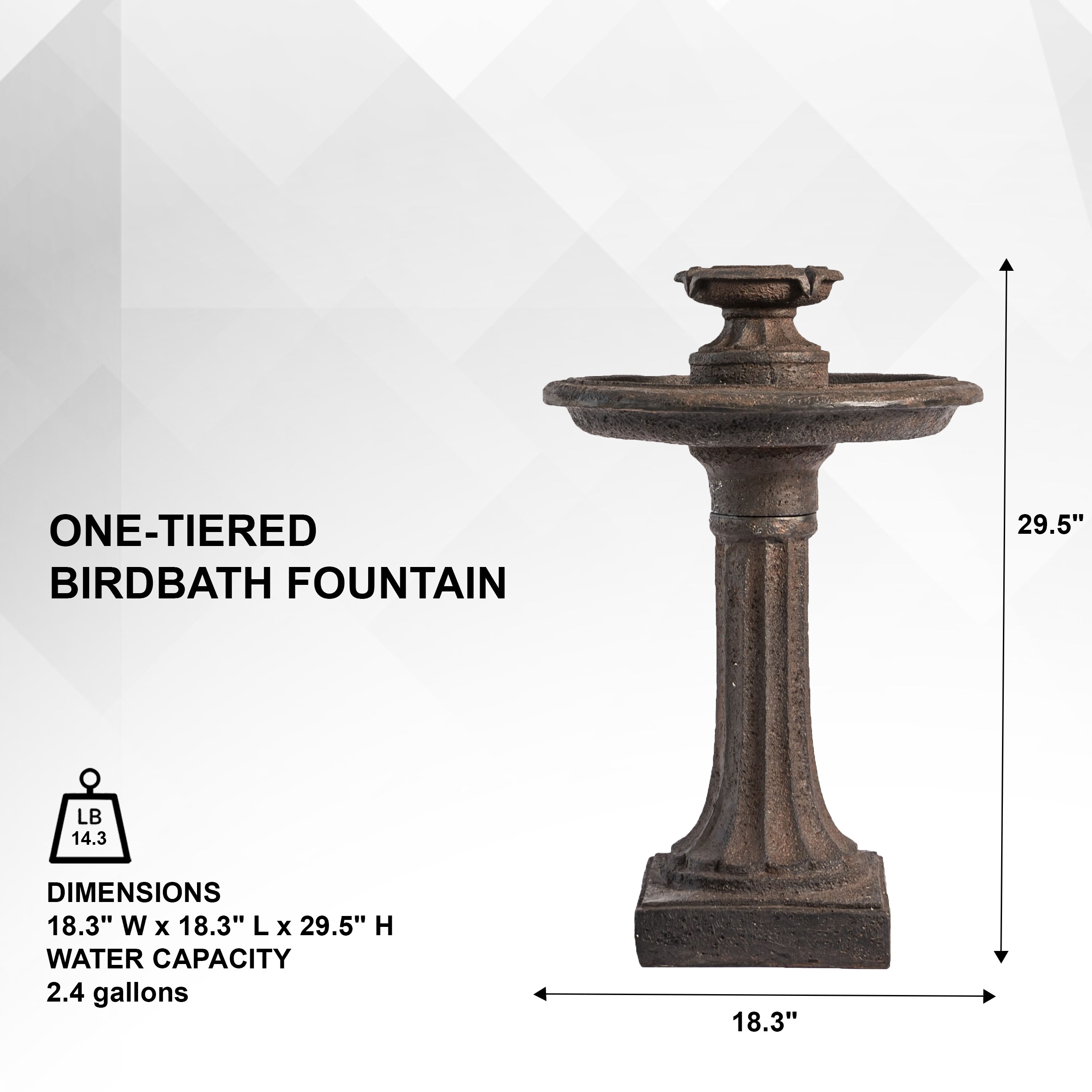 XBrand LW3340 fountains - View #2