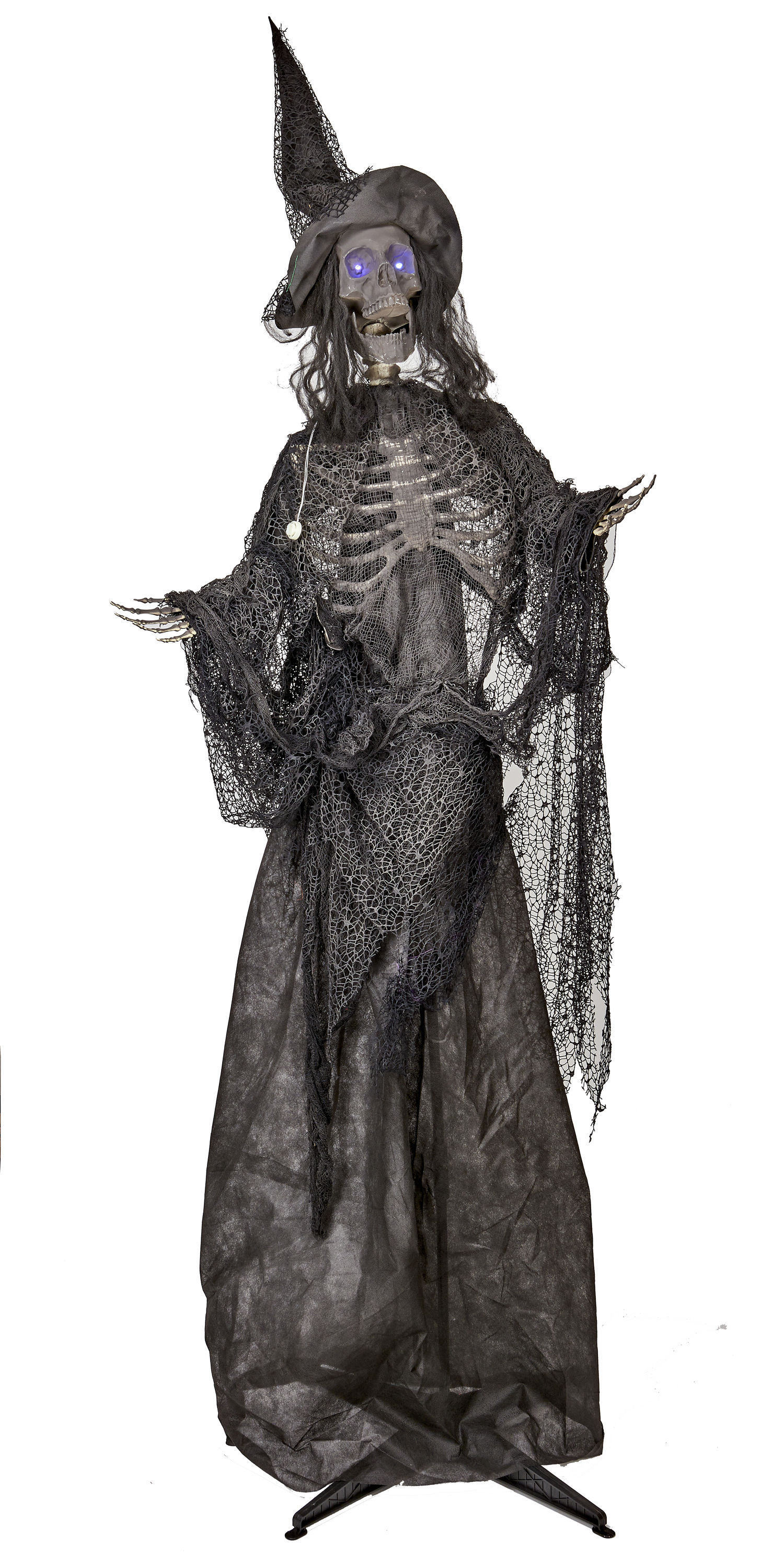 Worth Imports 4303 78-in Freestanding Talking Lighted Witch Figurine Life Size Statue