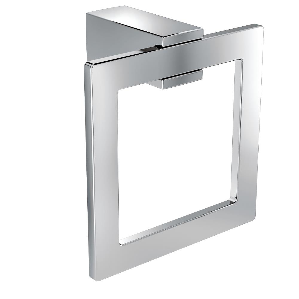 Moen BP3786CH Kyvos Chrome Wall mount Single Towel Ring