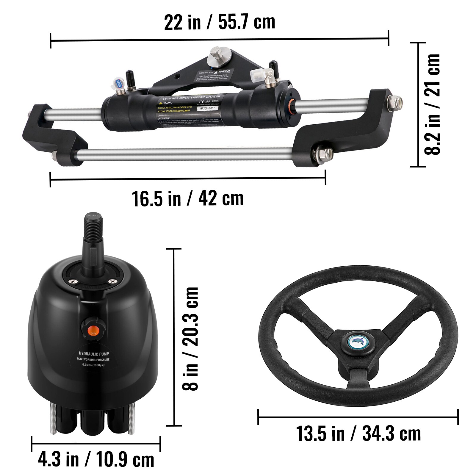 VEVOR YYDJHK6400A-3TJ18V0 Boat-Control-Cables - View #6
