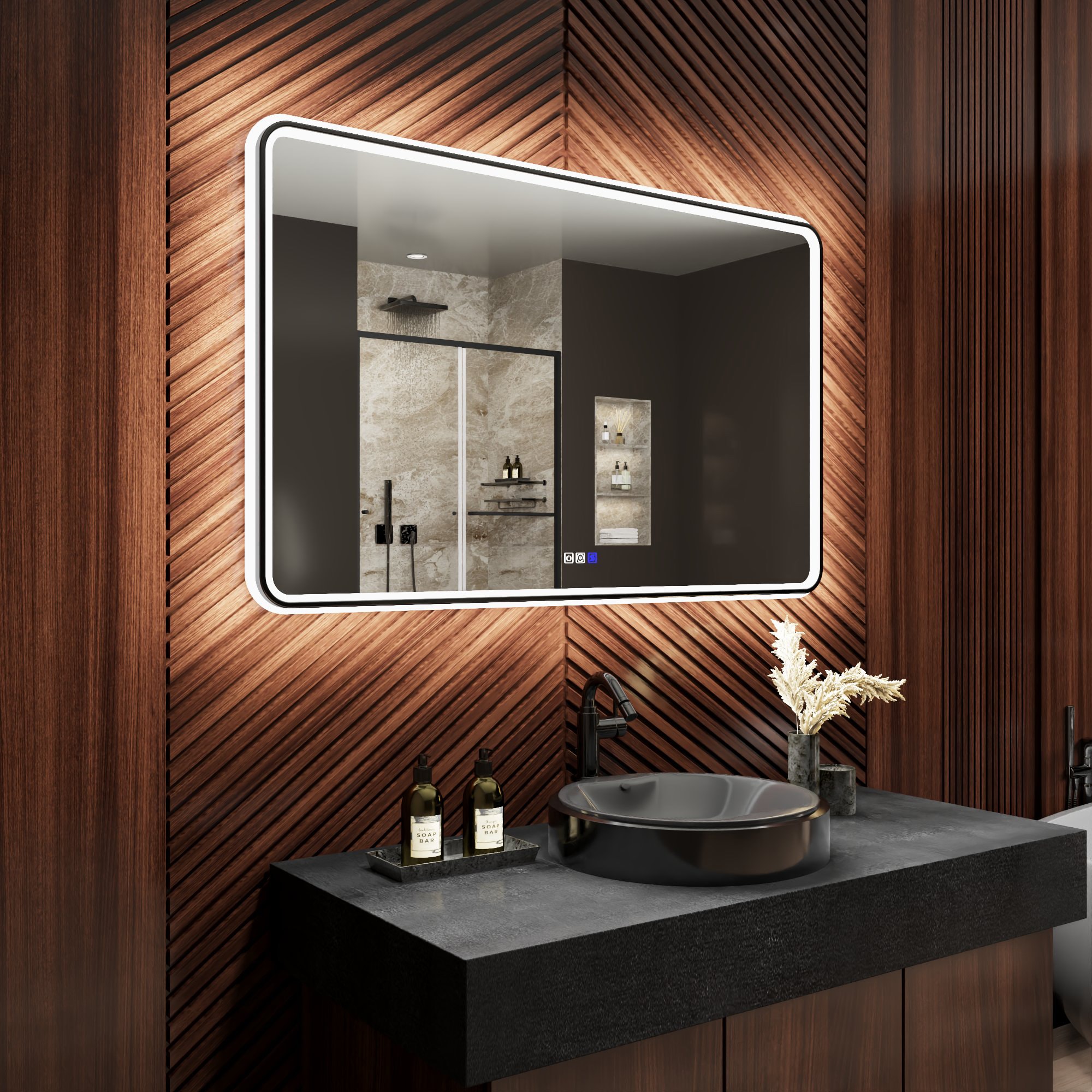 AAZJ DR-P296176 Framed-Bath-Mirrors - View #2