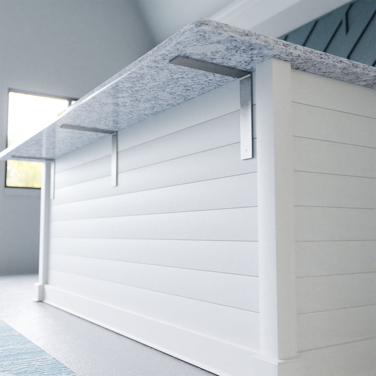 Ekena Millwork BKTM02X20X20HAHRE Mending-Plates-Brackets-Braces - View #10