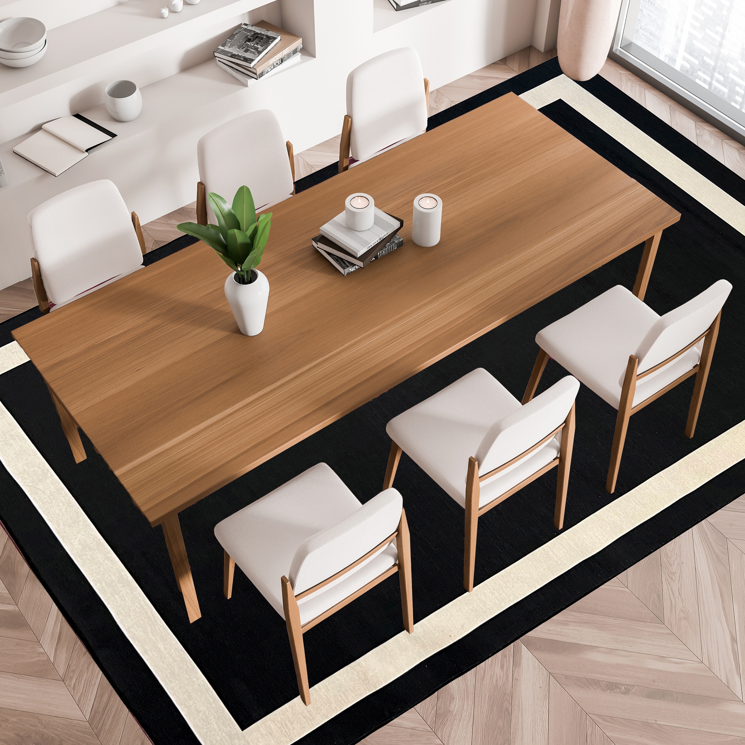 Playa Rug PLY-EVR-BLK-5X8 rugs - View #4