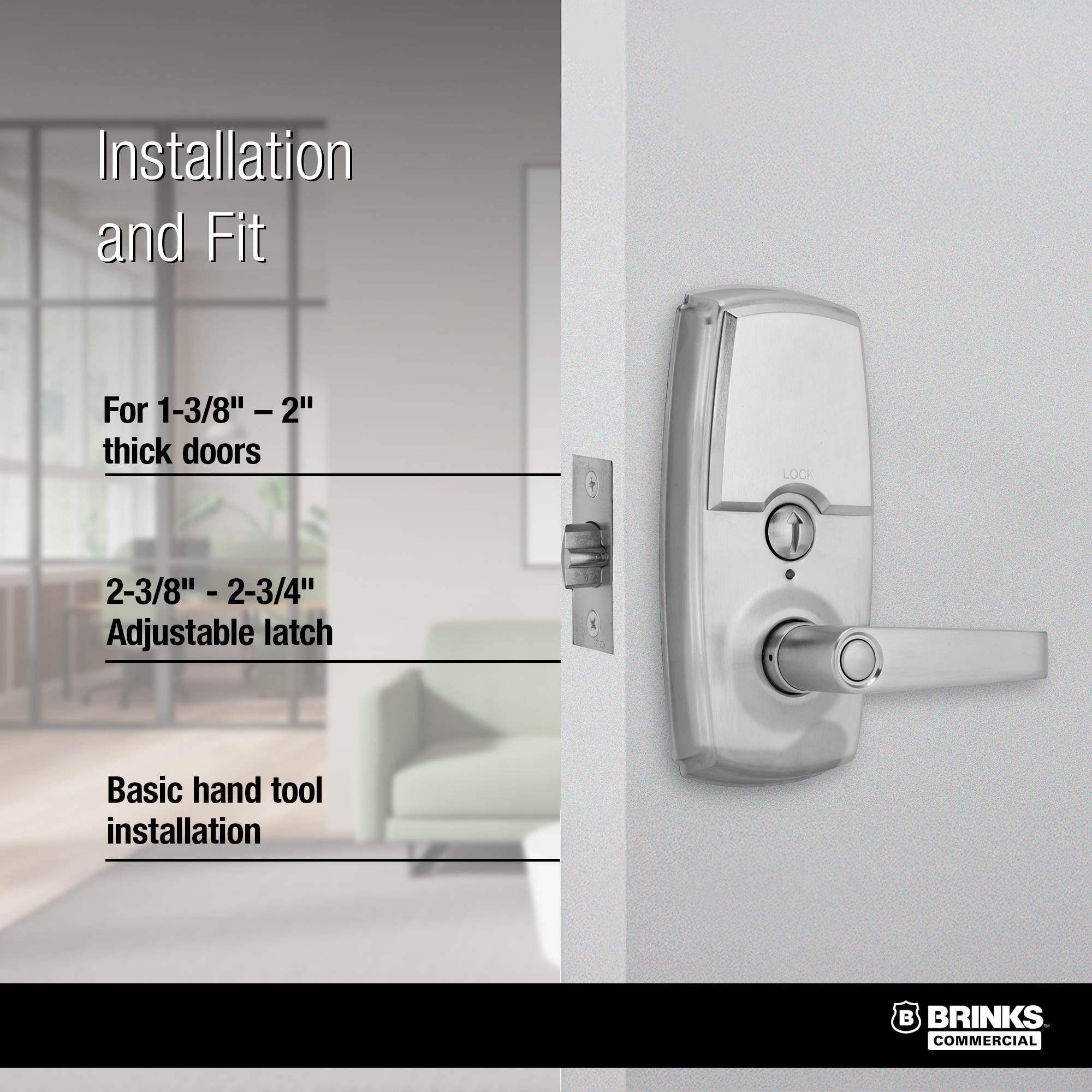 BRINKS COMMERCIAL BC40107 Electronic-Door-Locks - View #8