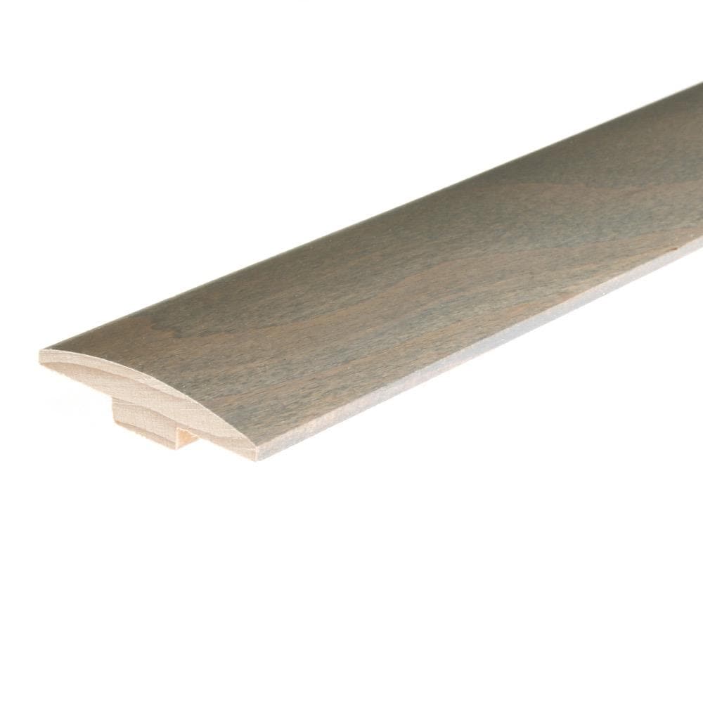Flexco 778992 T-moulding Driftwood 0.46-in T x 2-in W x 78-in L Solid wood T-moulding