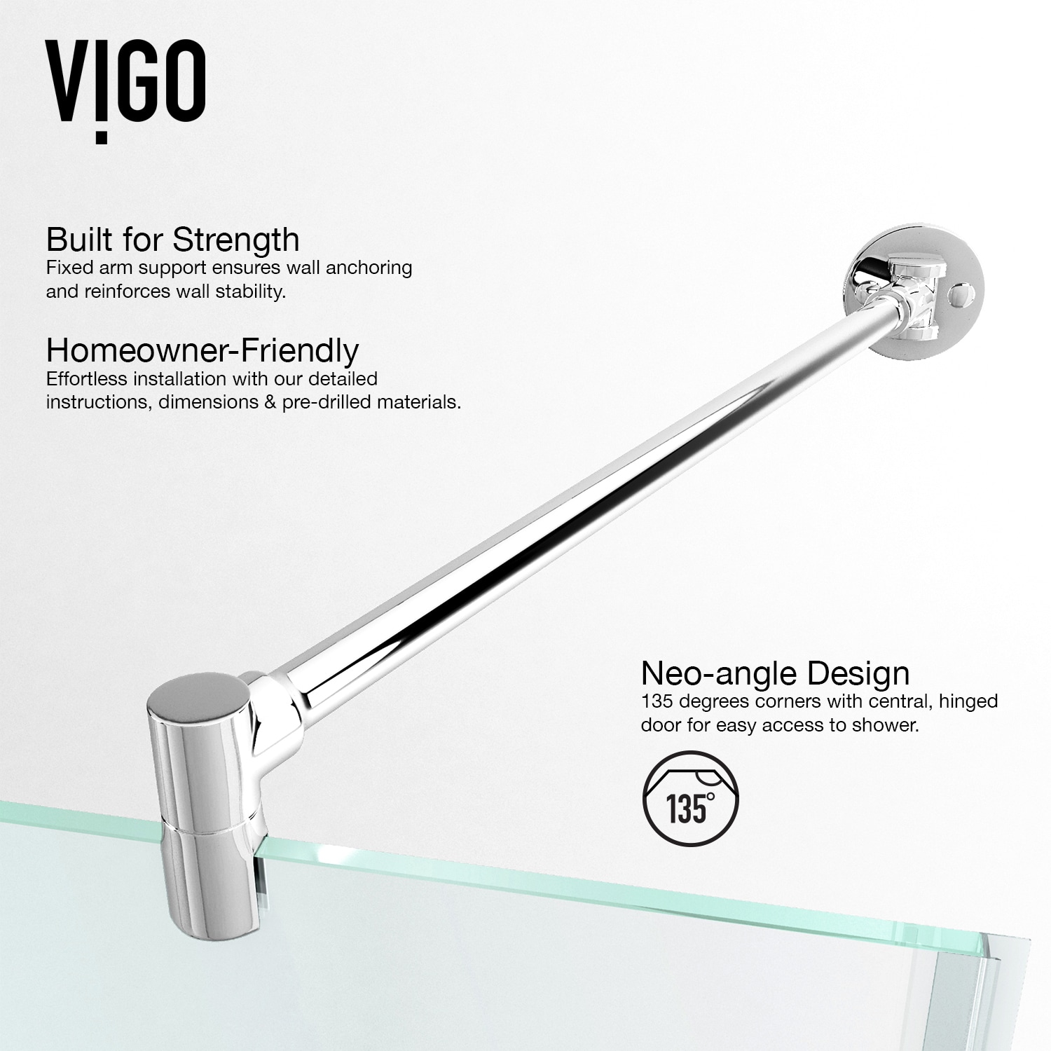 VIGO VG6061CHCL40WS Alcove-Shower-Kit - View #10