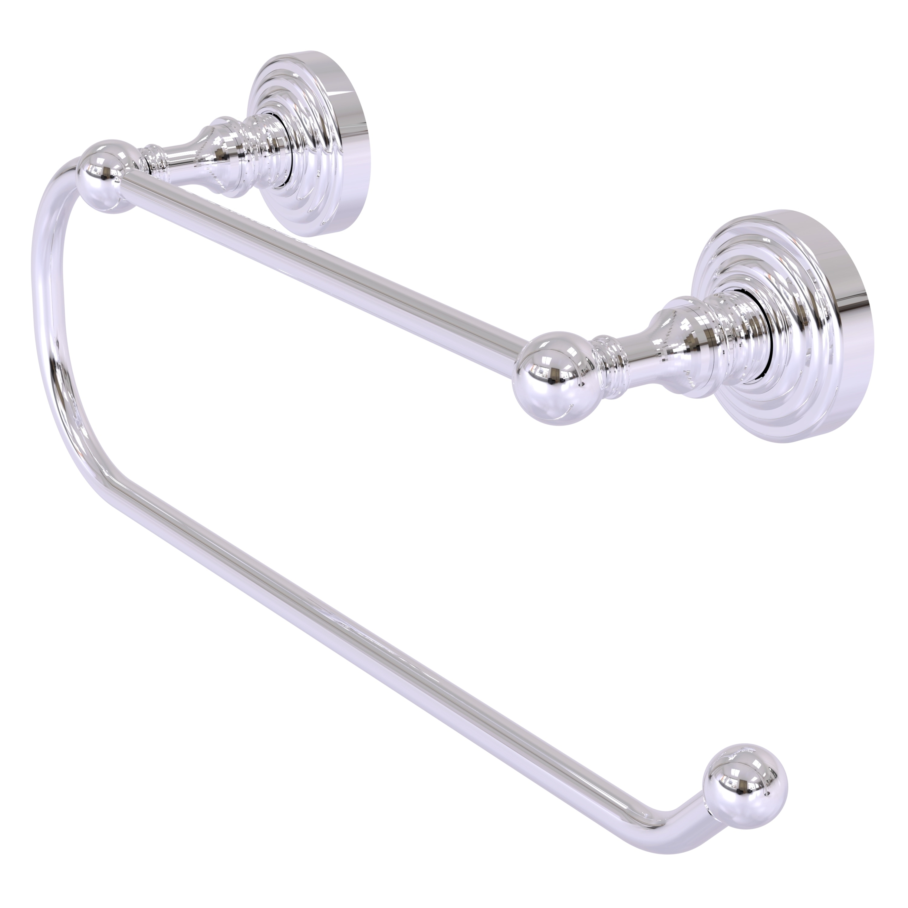 Allied Brass WP-25EW-PC Polished Chrome Metal Wall-mount Paper towel holder