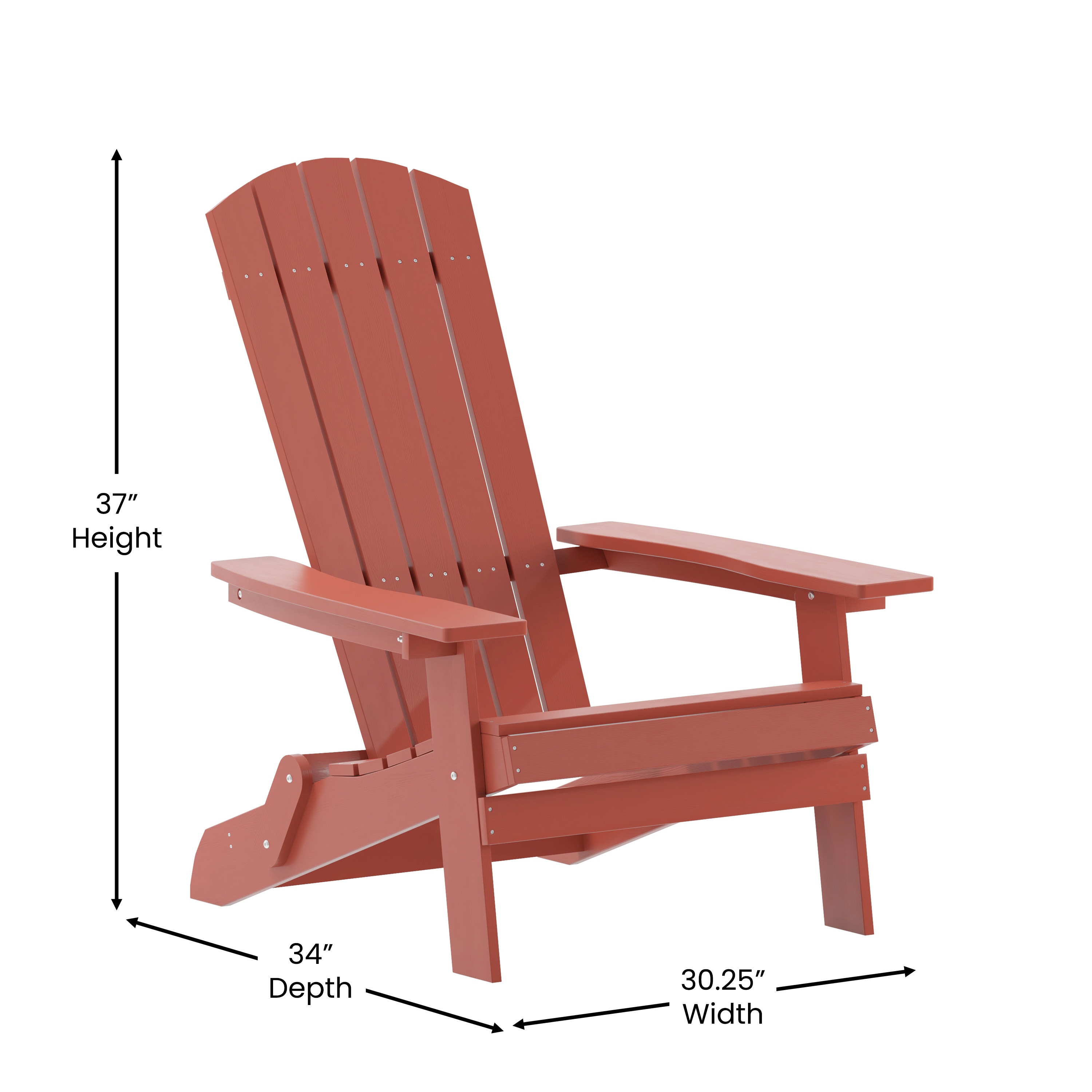 Red adirondack chairs deals lowes