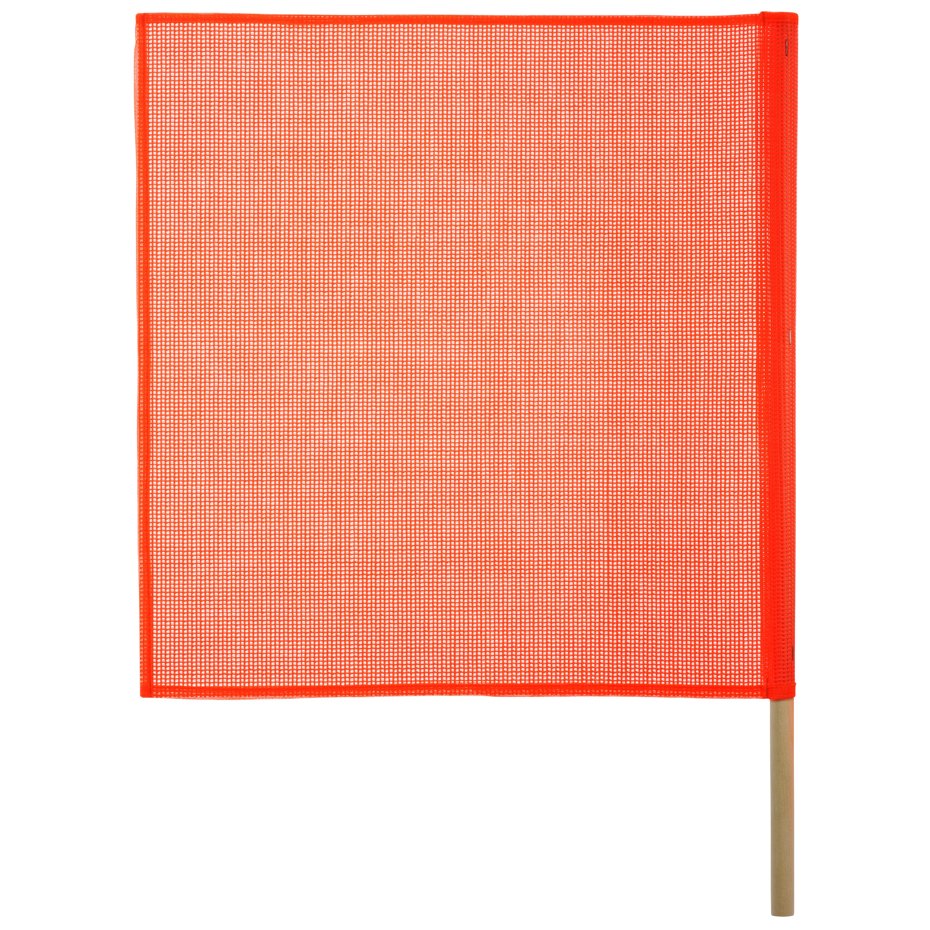 True Red Cloth Safety Flag