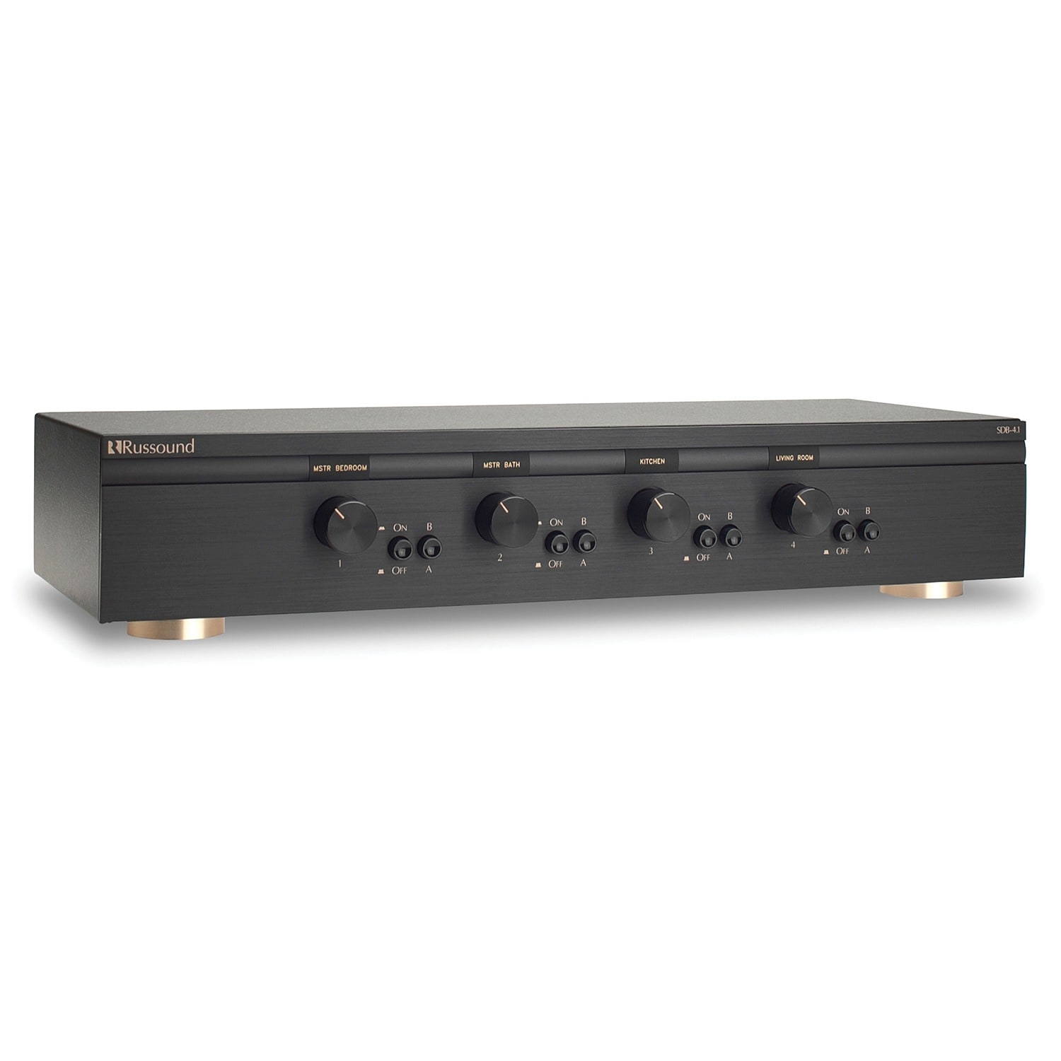 Russound RUSSDB41 Sdb Series Dual-source Autoformer-based Speaker Selector with Volume Control (sdb-4.1, 4 Pair)