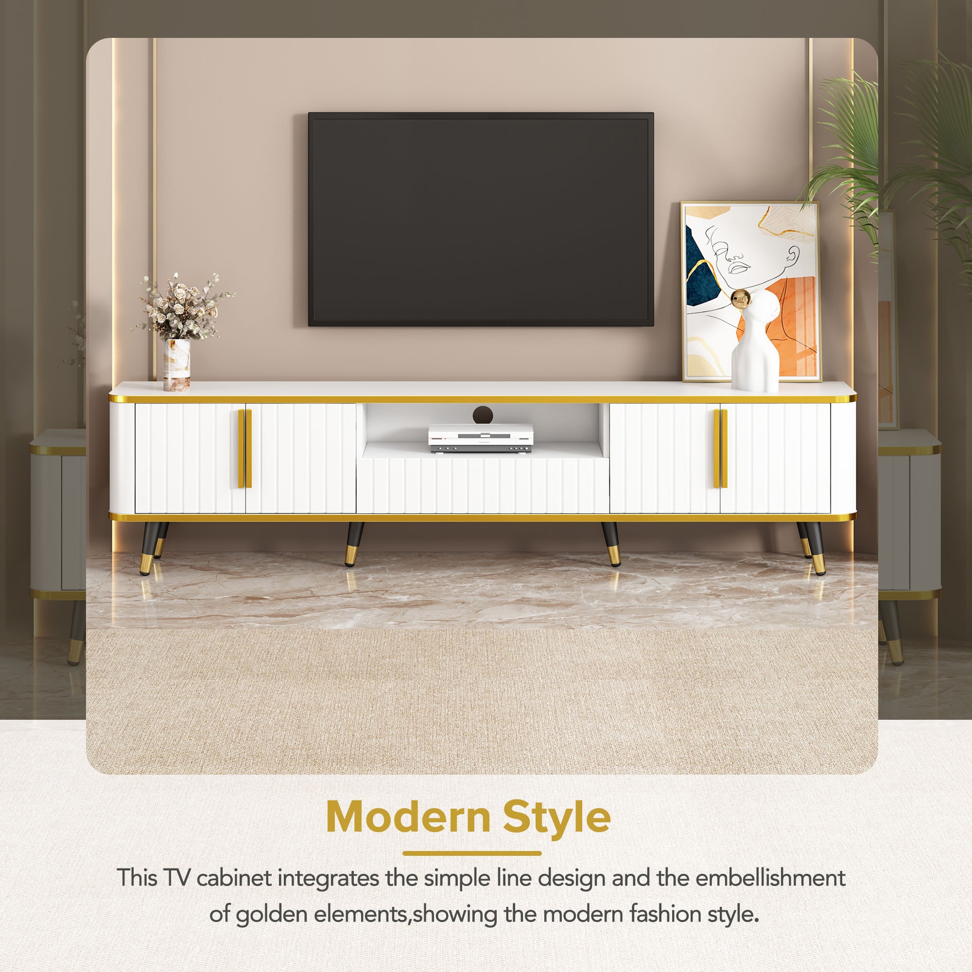 ModernLuxe L-WF320395AAK Tv-Stands - View #3