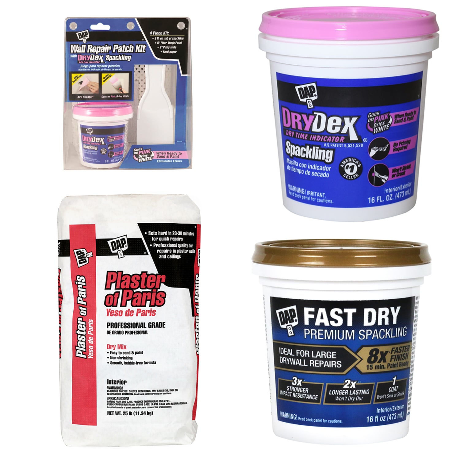 Shop DAP Materials & Tools Repair Kit for Drywall at