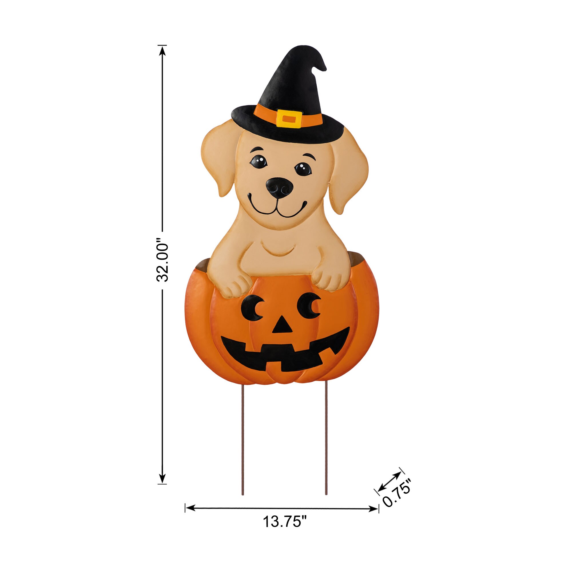 Glitzhome 2030200027 Table-Halloween-Decor - View #3