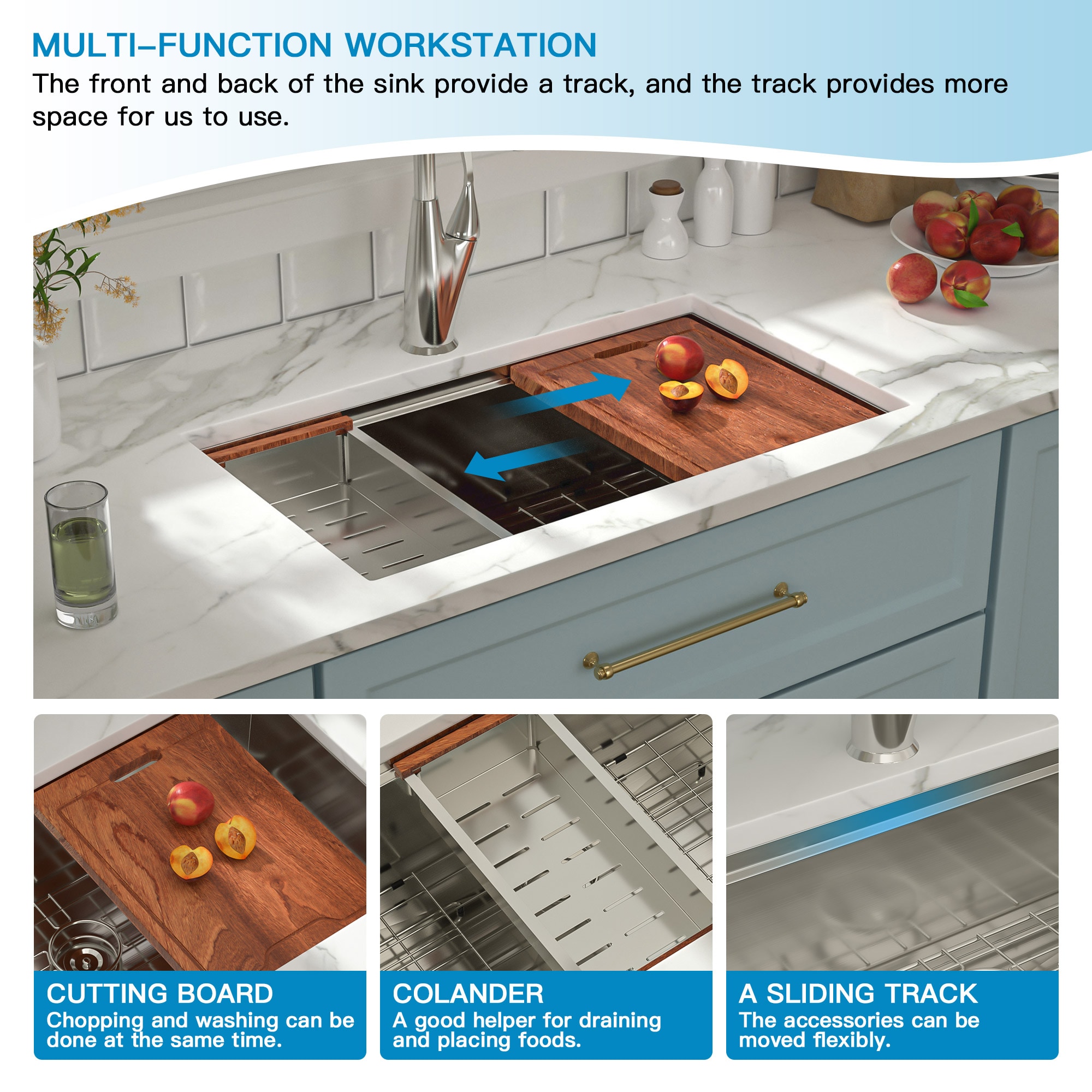 Lordear LD-LUS3319A1 Kitchen-Sinks - View #9