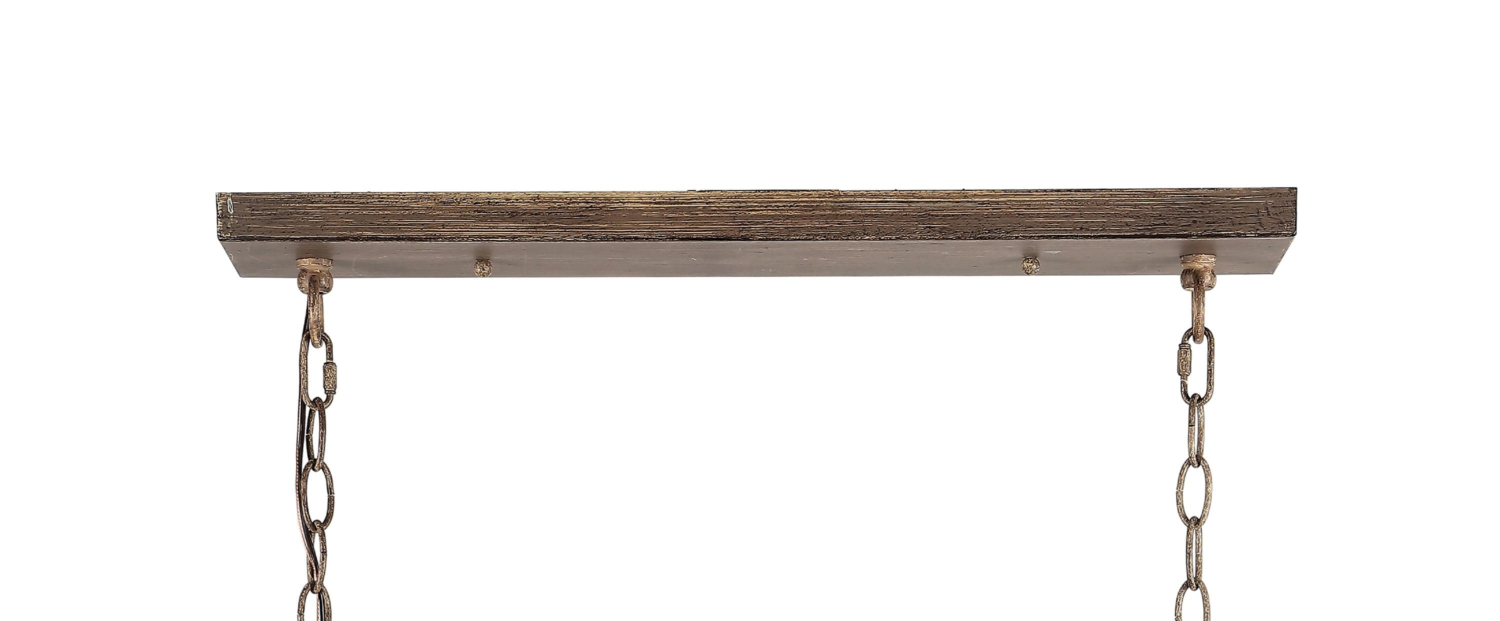 Magnolia Rustic 36" 5-Light Farmhouse LED Pendant in Oil-Rubbed Bronze