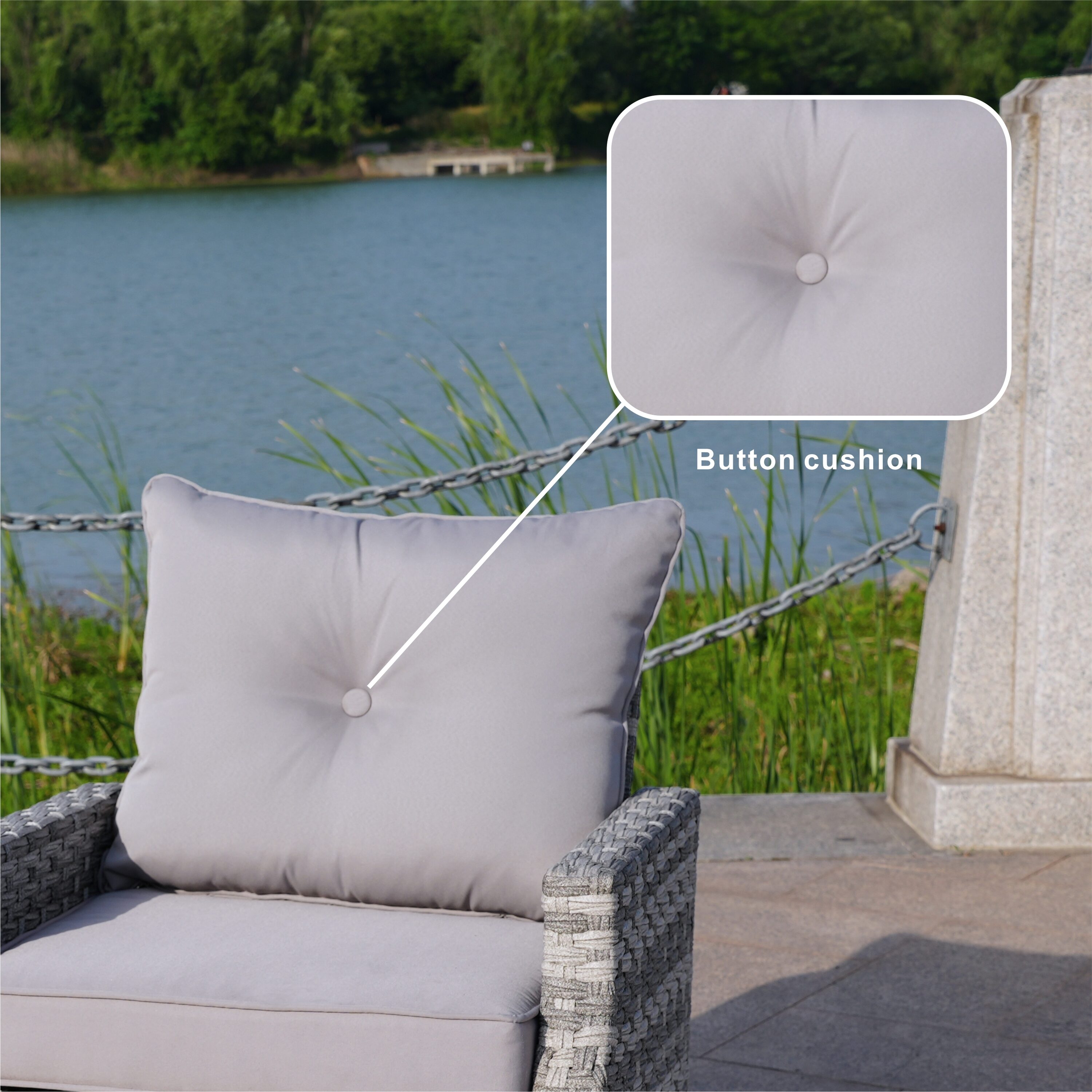 Direct Wicker DWG-2334SC&2170-GR Outdoor-Gas-Firepits - View #8