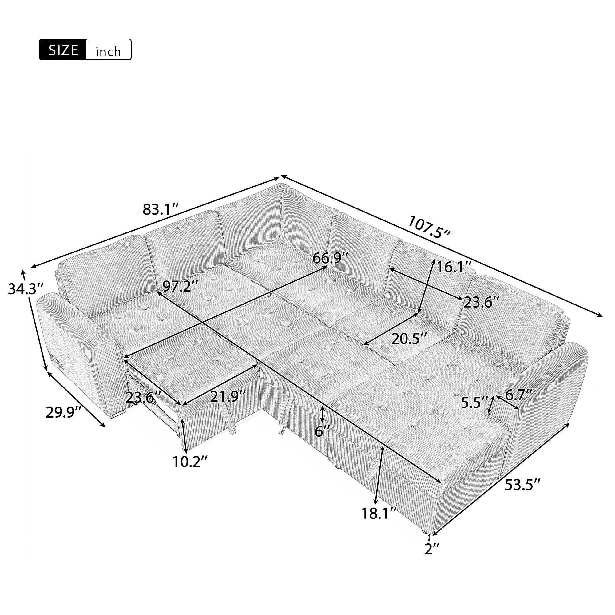 Bybafun YA3700487 Sofas-Loveseats - View #2