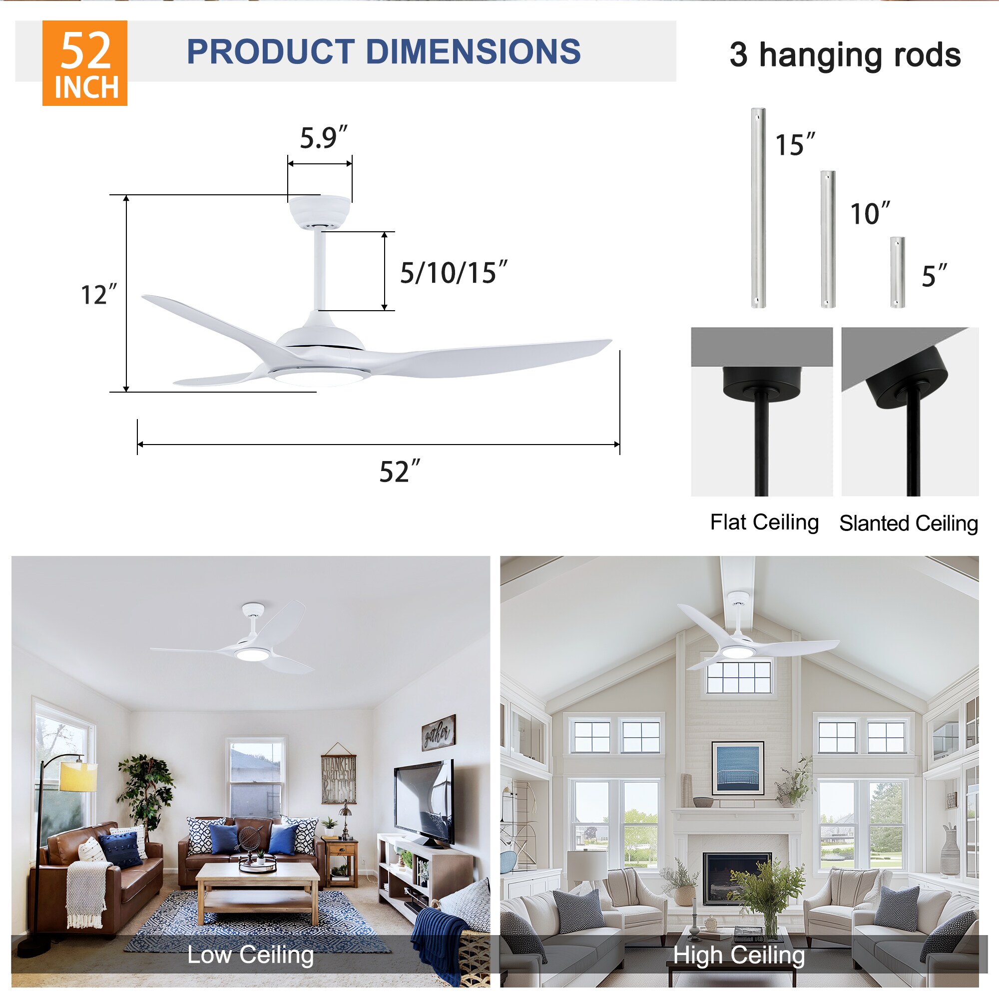 Huluwat P1-5P463880 Ceiling-Fans - View #15