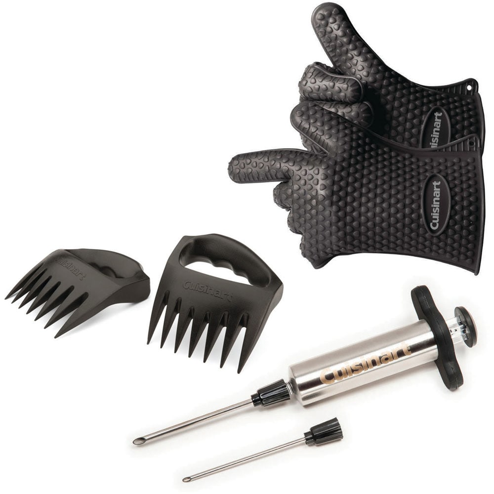 Yukon Glory Heavy-Duty 5-Piece Grilling Tools Set  Grilling tools, Bbq  accessories, Heat resistant gloves
