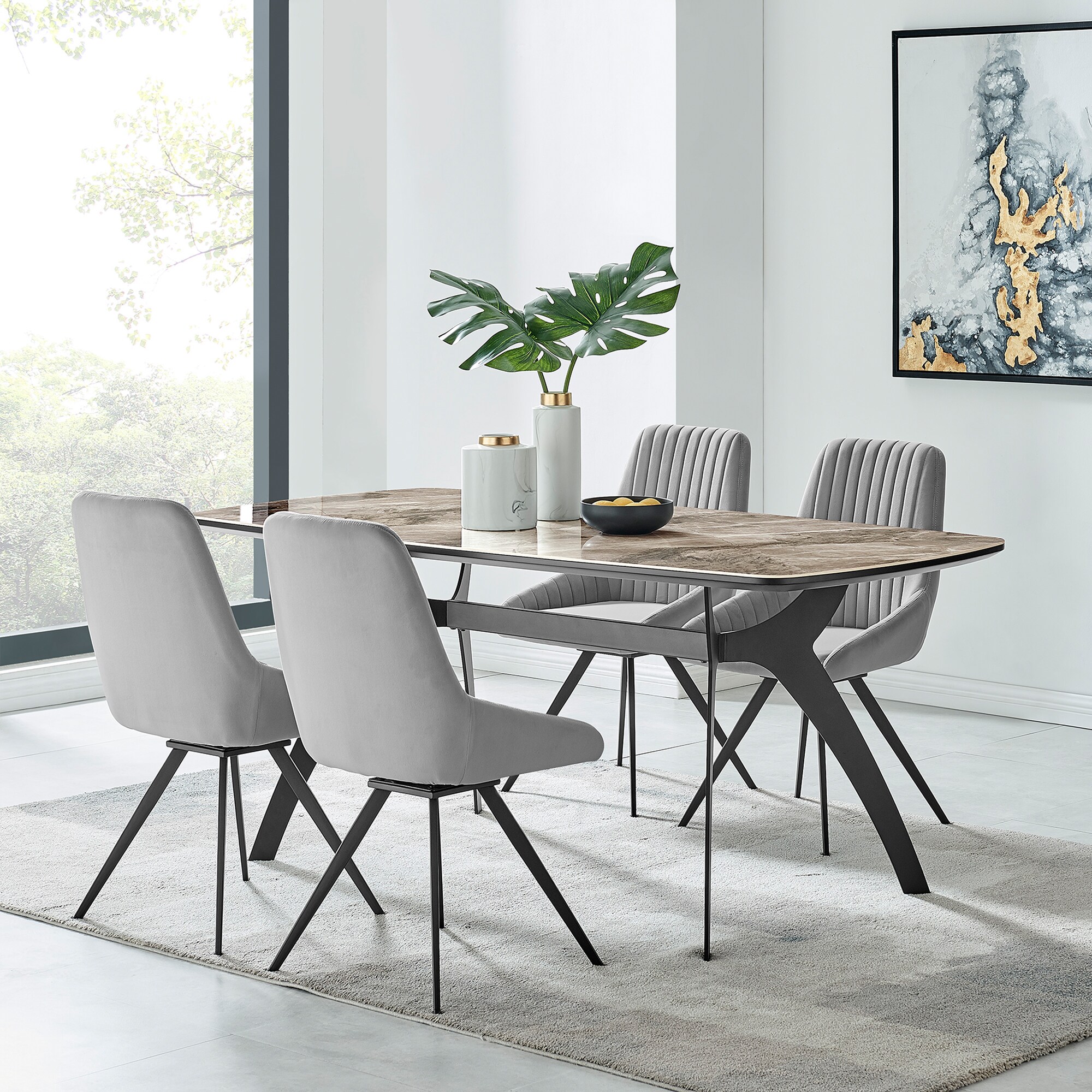 Armen Living SETANDI5AIGR Dining-Sets - View #8