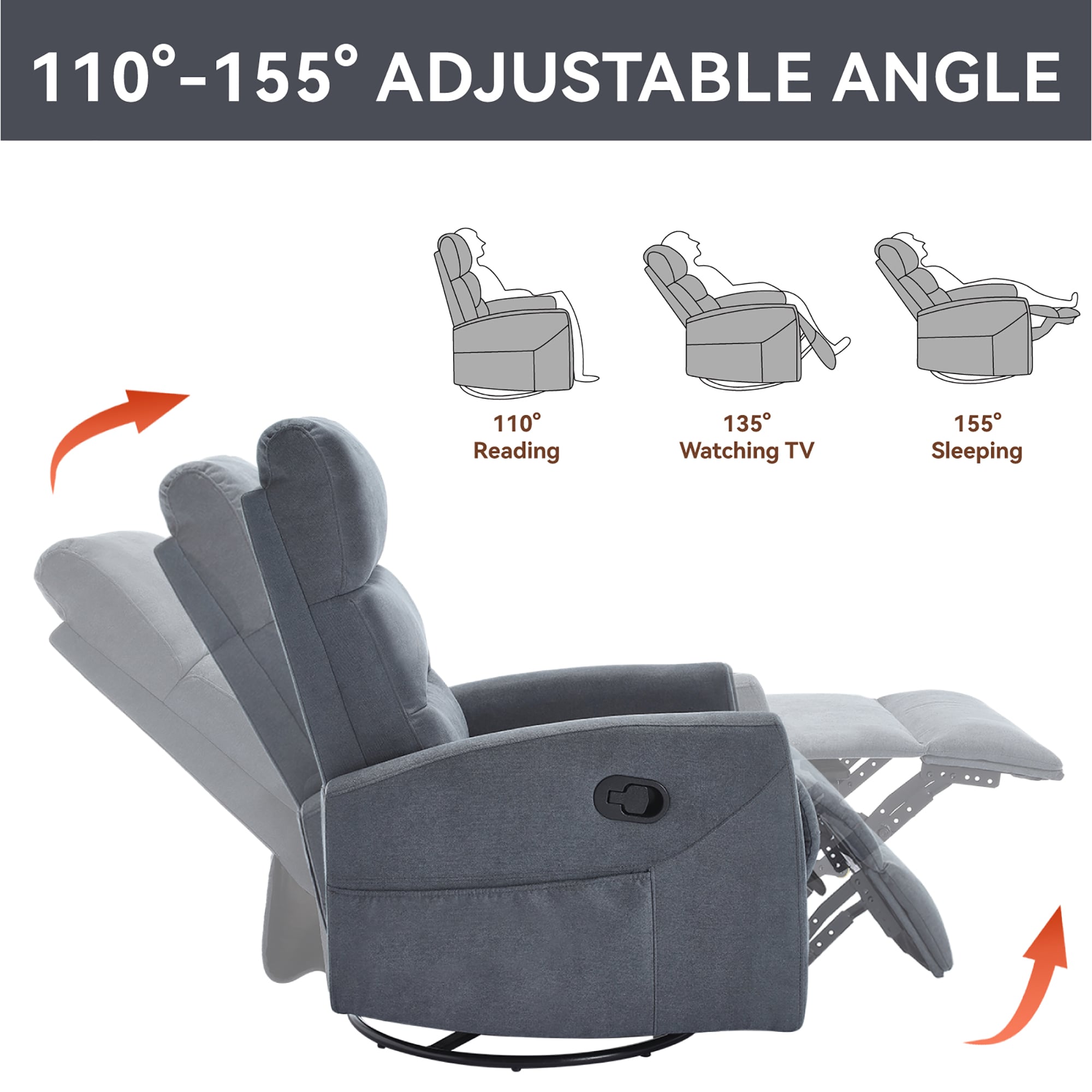 Sumyeg WF-SF8052B recliners - View #7