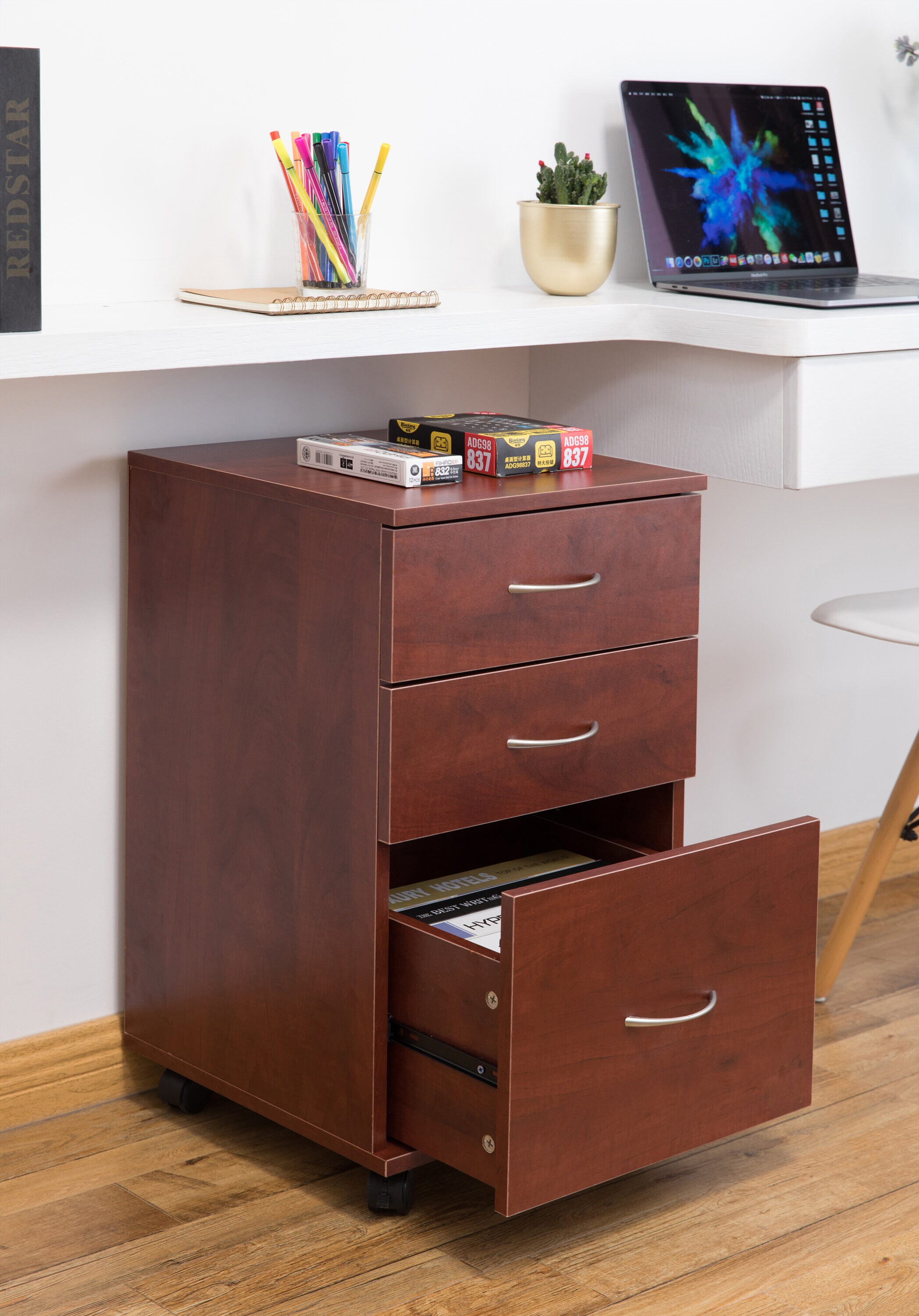 Basicwise QI003678C Filing-Cabinets - View #3