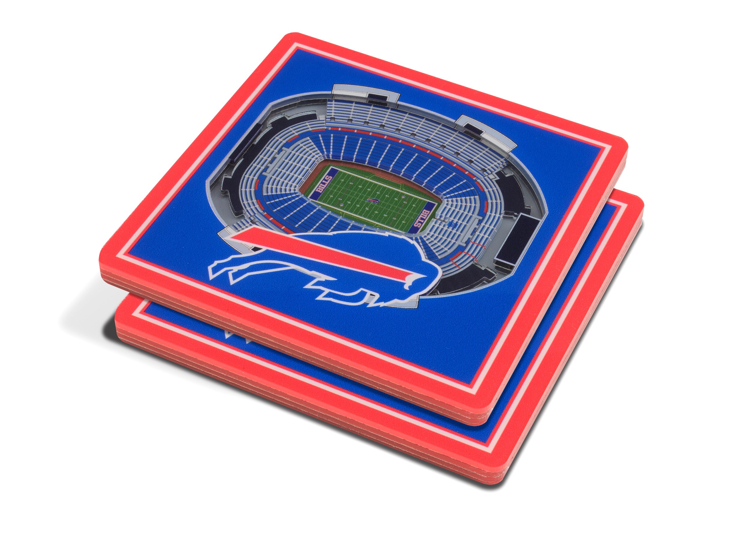 Chicago Bears 3D StadiumViews 2-Pack Coaster Set