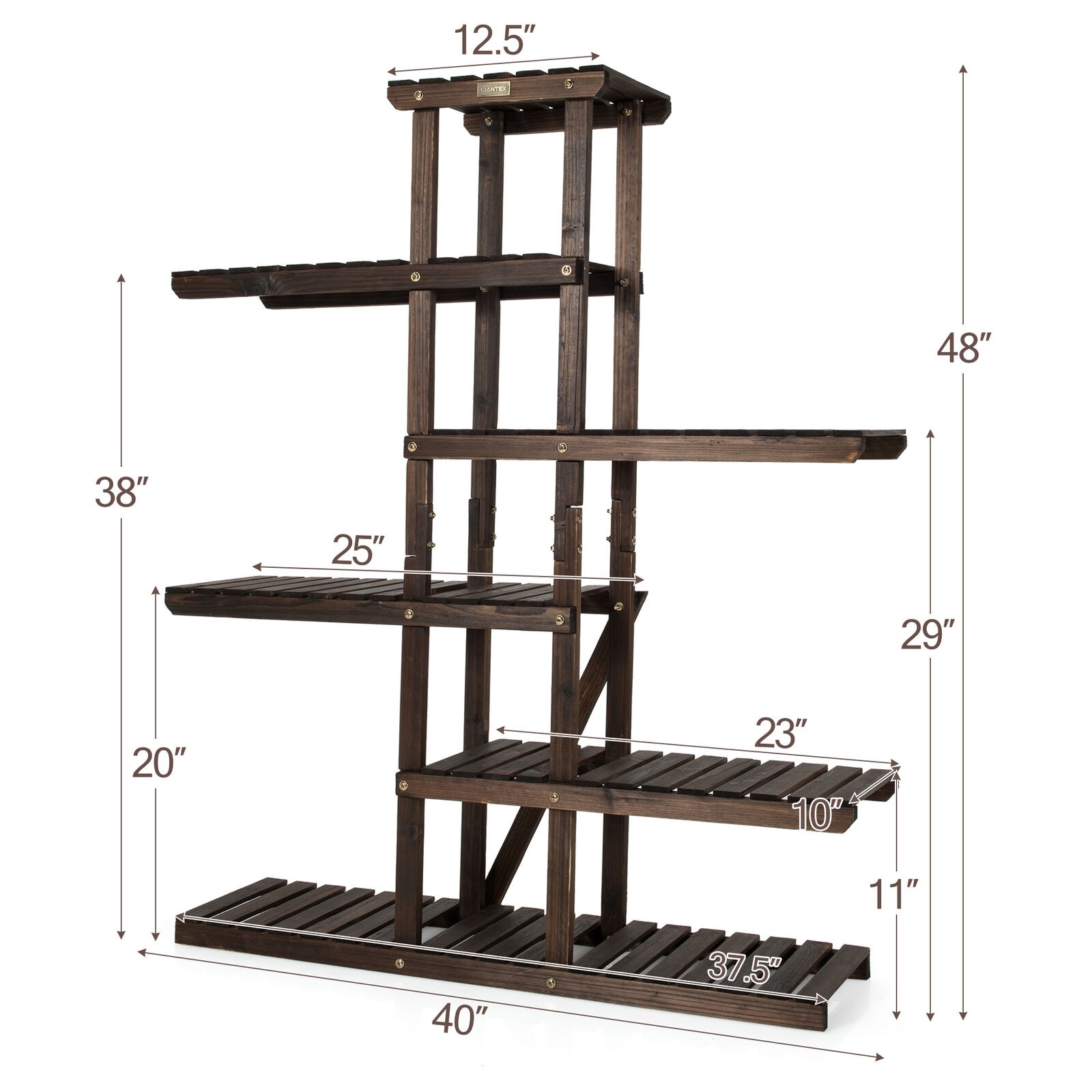 Forclover CTWE-HZ10082BN Plant-Stand - View #4