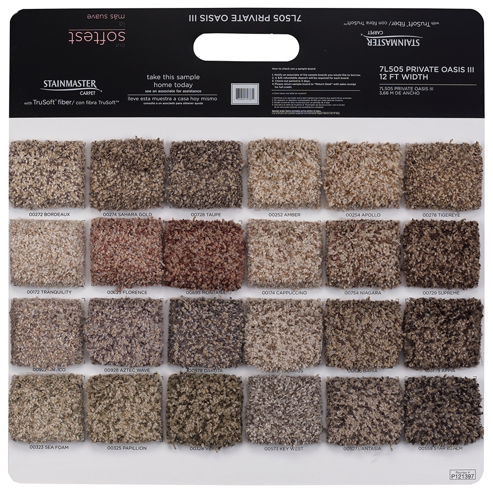 Shaw Multi Carpet Sample (Interior) in the Carpet Samples department at