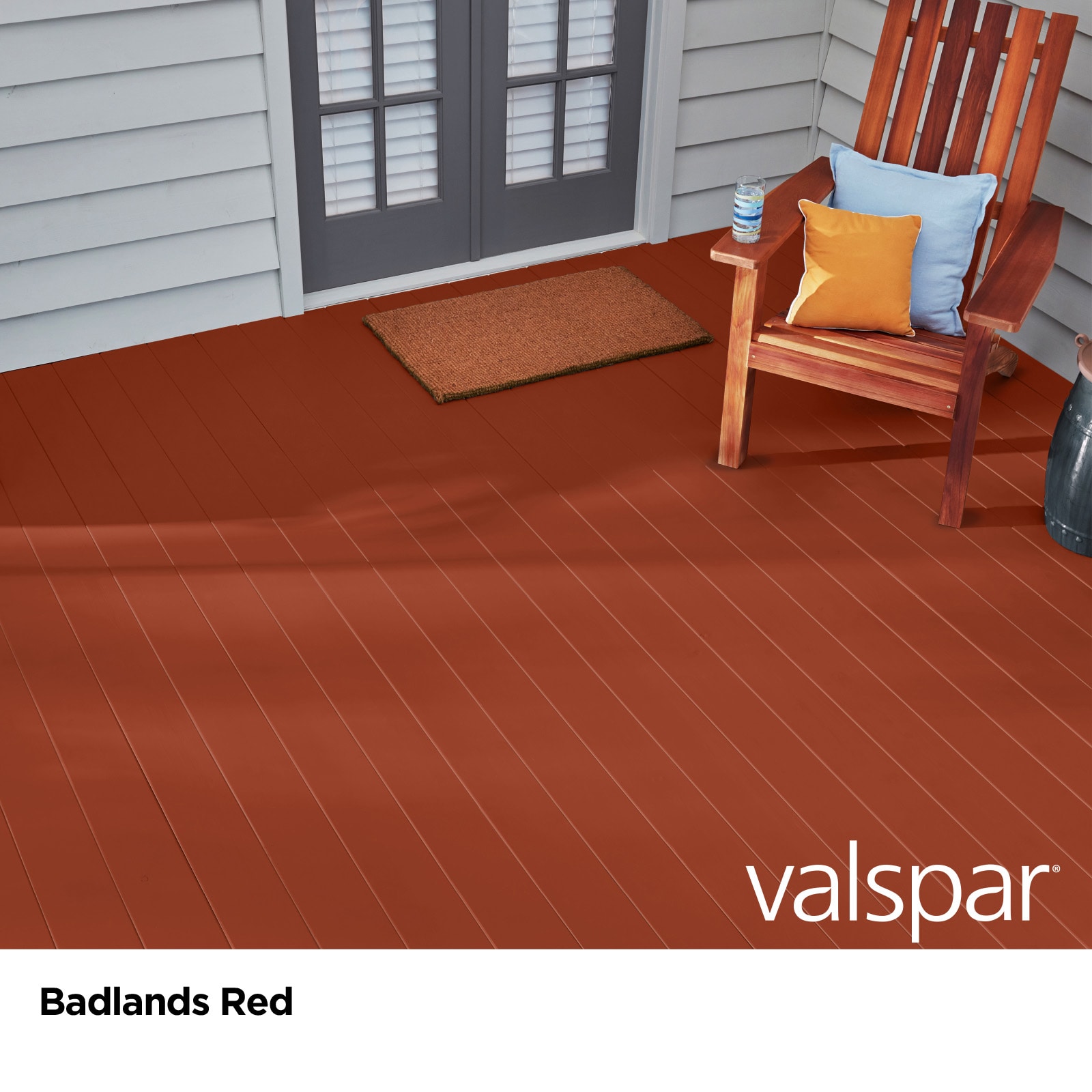 Valspar BADLANDS RED-1028091 Exterior-Stains-Sealors - View #9