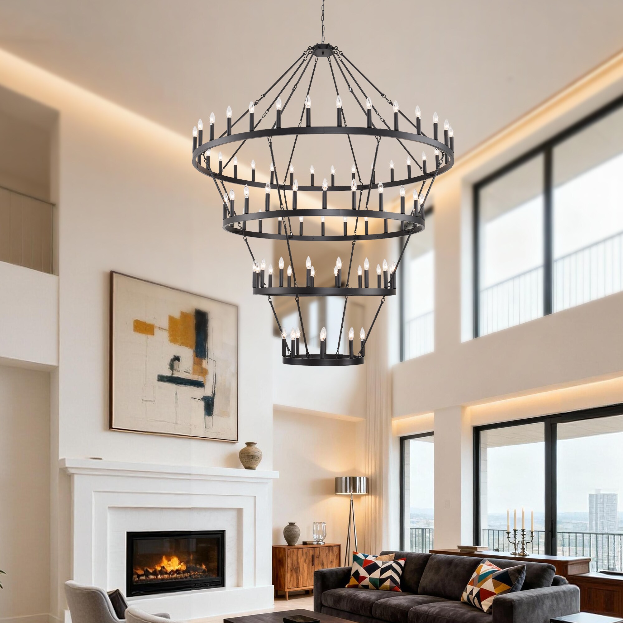 YANSUN LA-ZX23101ZGD-1A Pendant-Lights - View #2