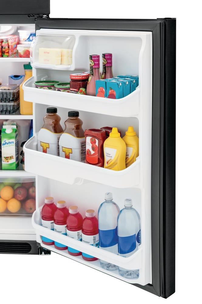 Frigidaire 16.3-cu ft Top-Freezer Refrigerator (Black) ENERGY STAR at ...