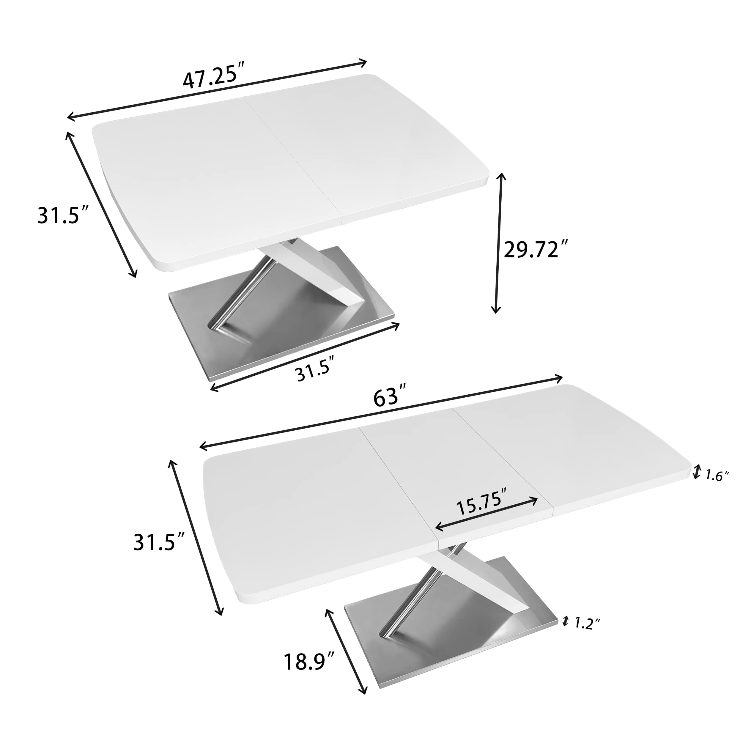 Vynxaria LESX0745-DJCZ-DT017 Dining-Tables - View #4