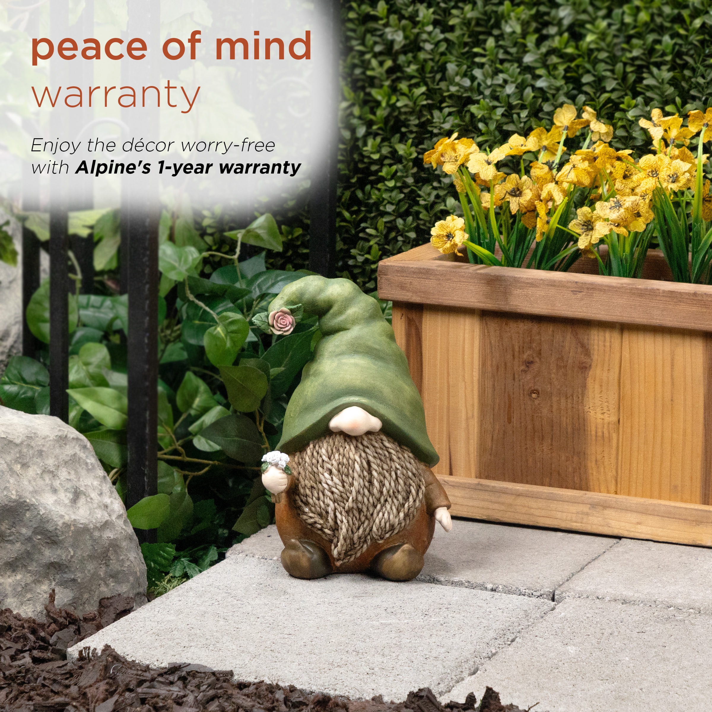 Alpine Corporation QWR1442 Garden-Statue - View #10