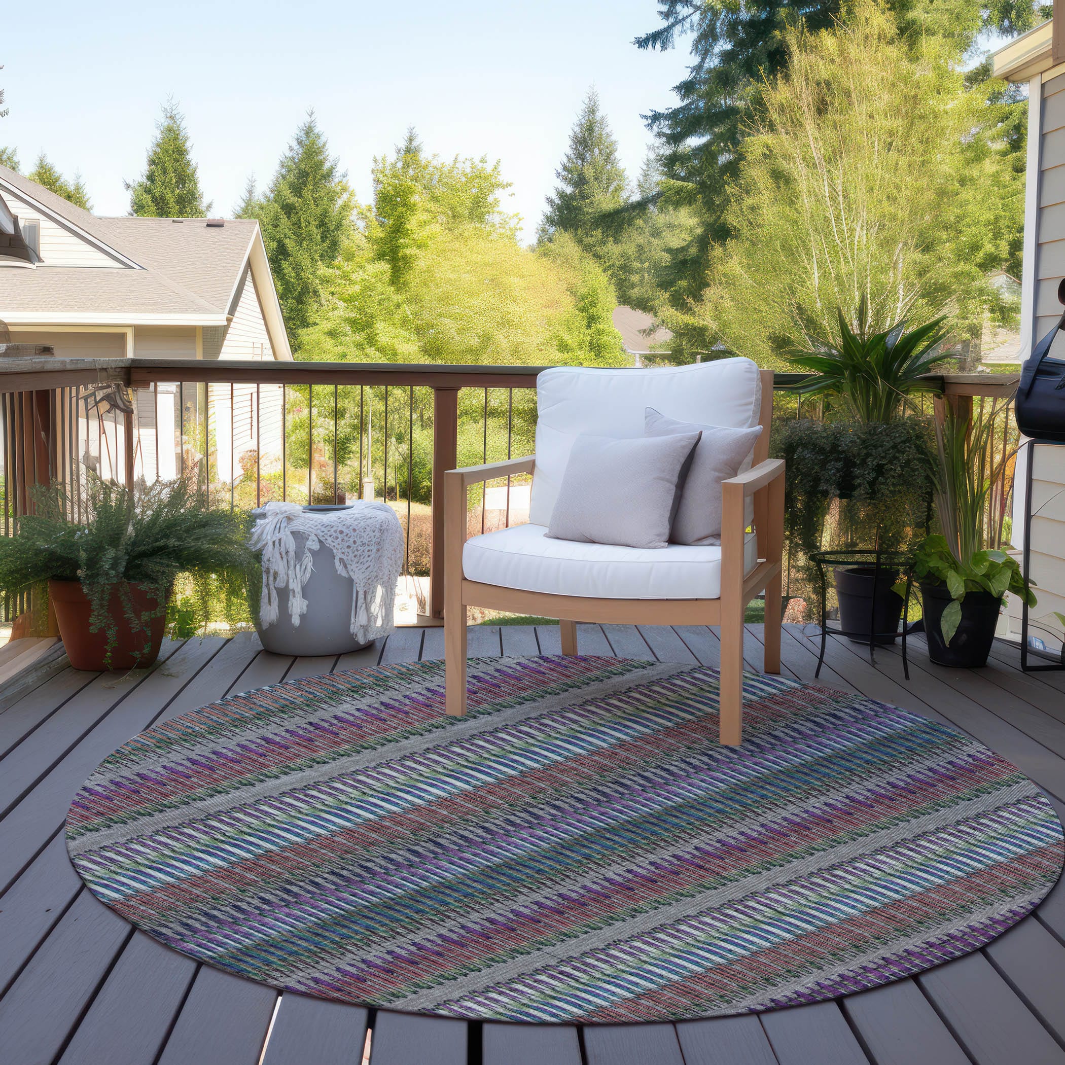 Addison Rugs ACN589TP8RO rugs - View #7