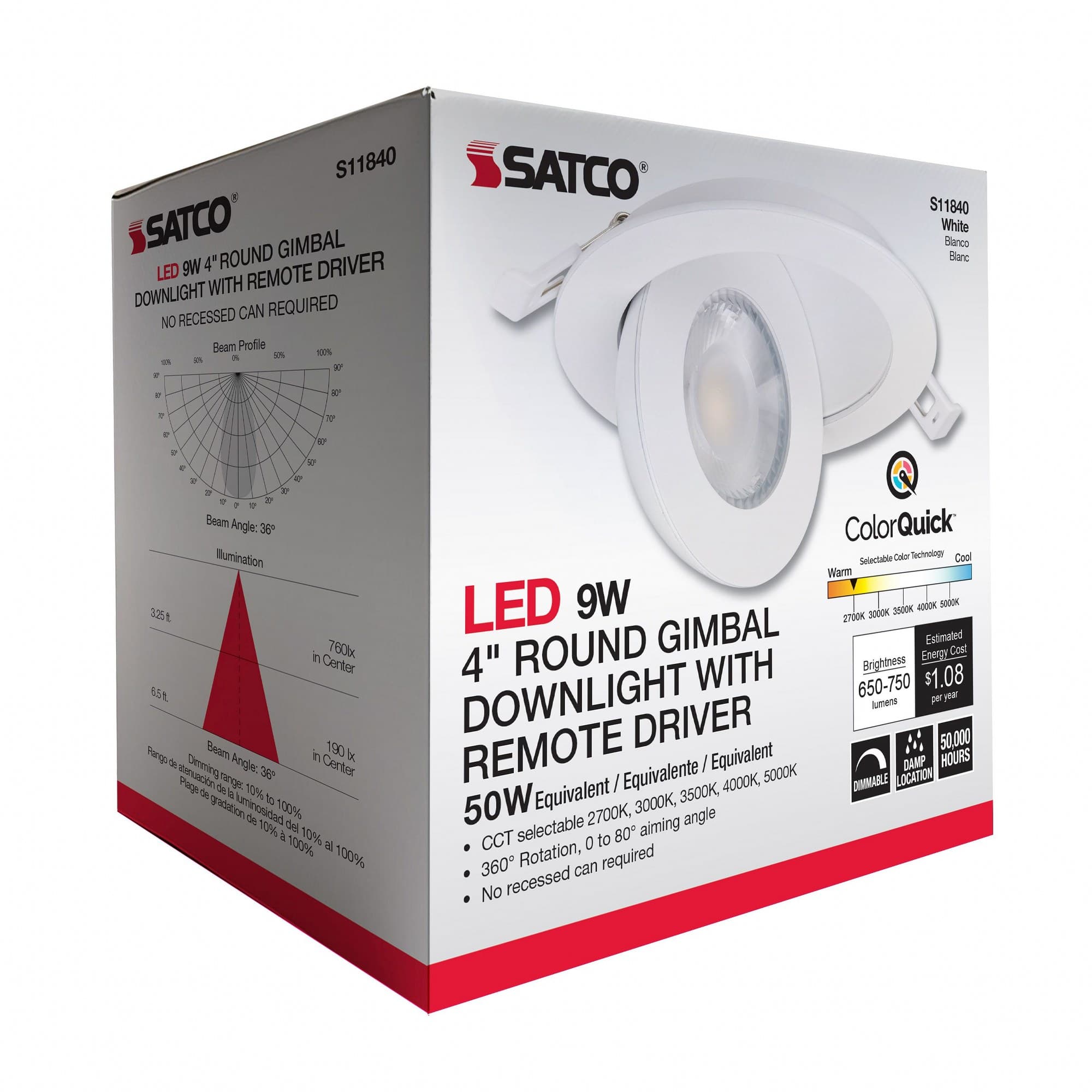 Satco S11840 Recessed-Kits - View #3