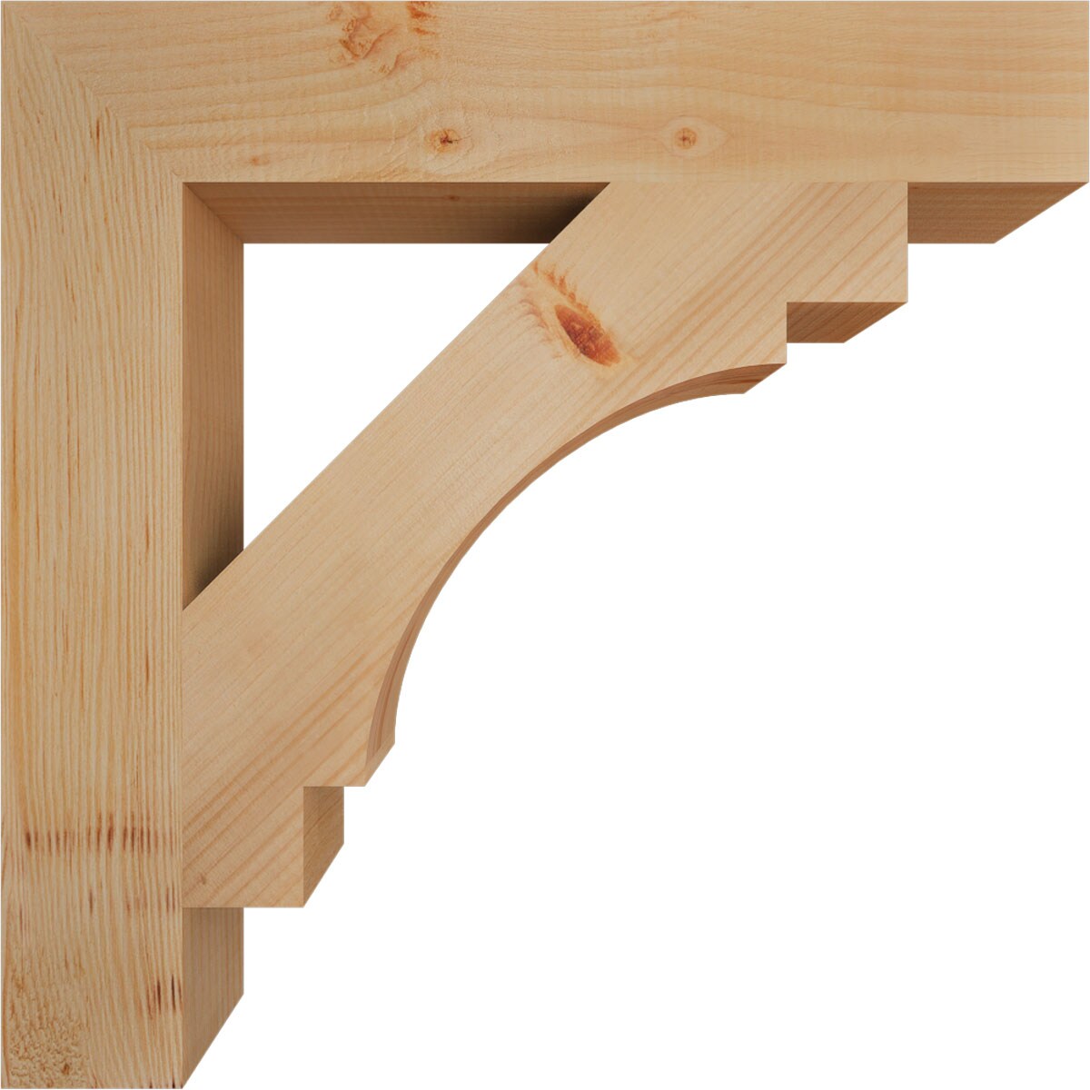Ekena Millwork BKT04X24X24MRC05SDF Exterior-Brackets-Braces - View #3